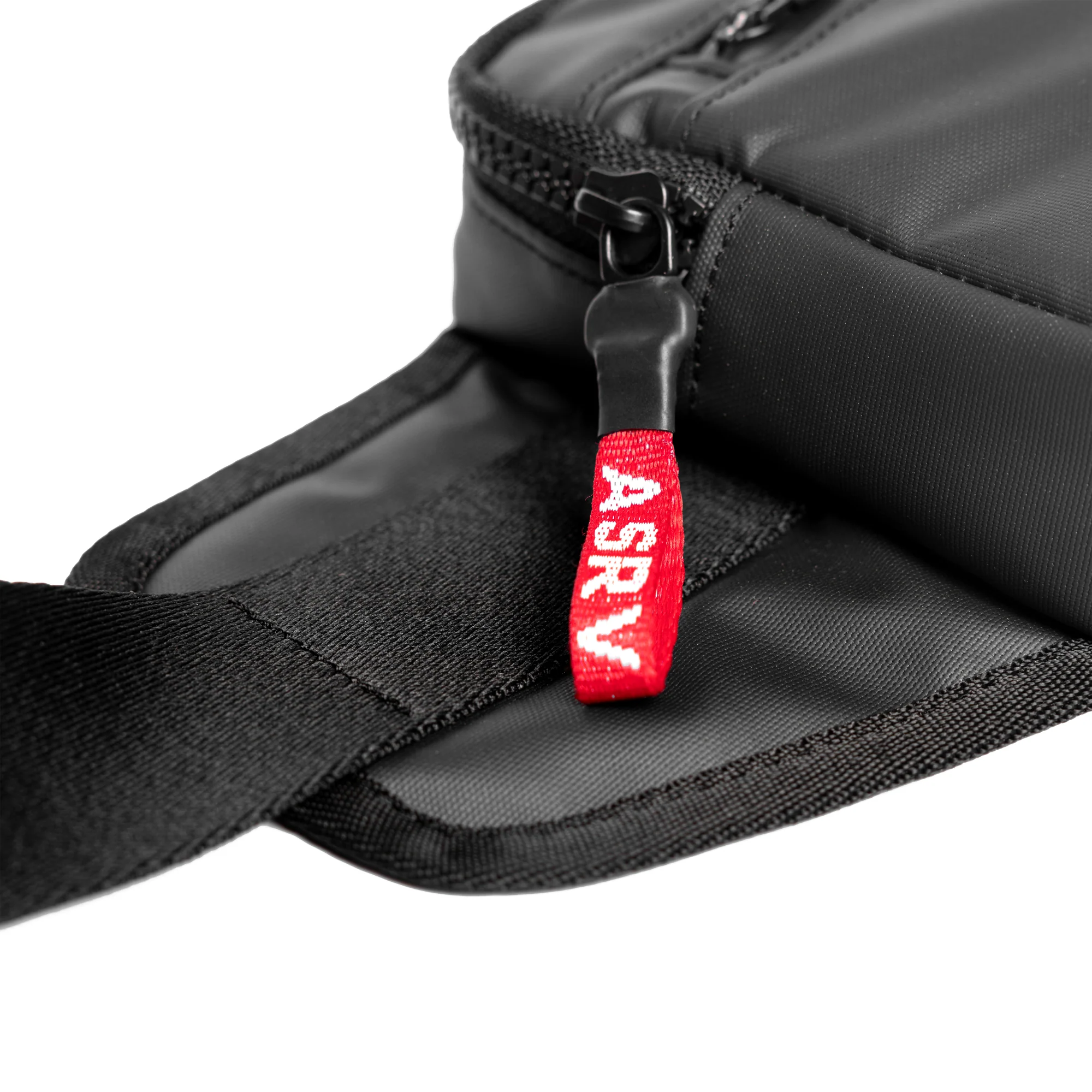 0197. Water Resistant Small Crossbody Bag - Black - Image 3
