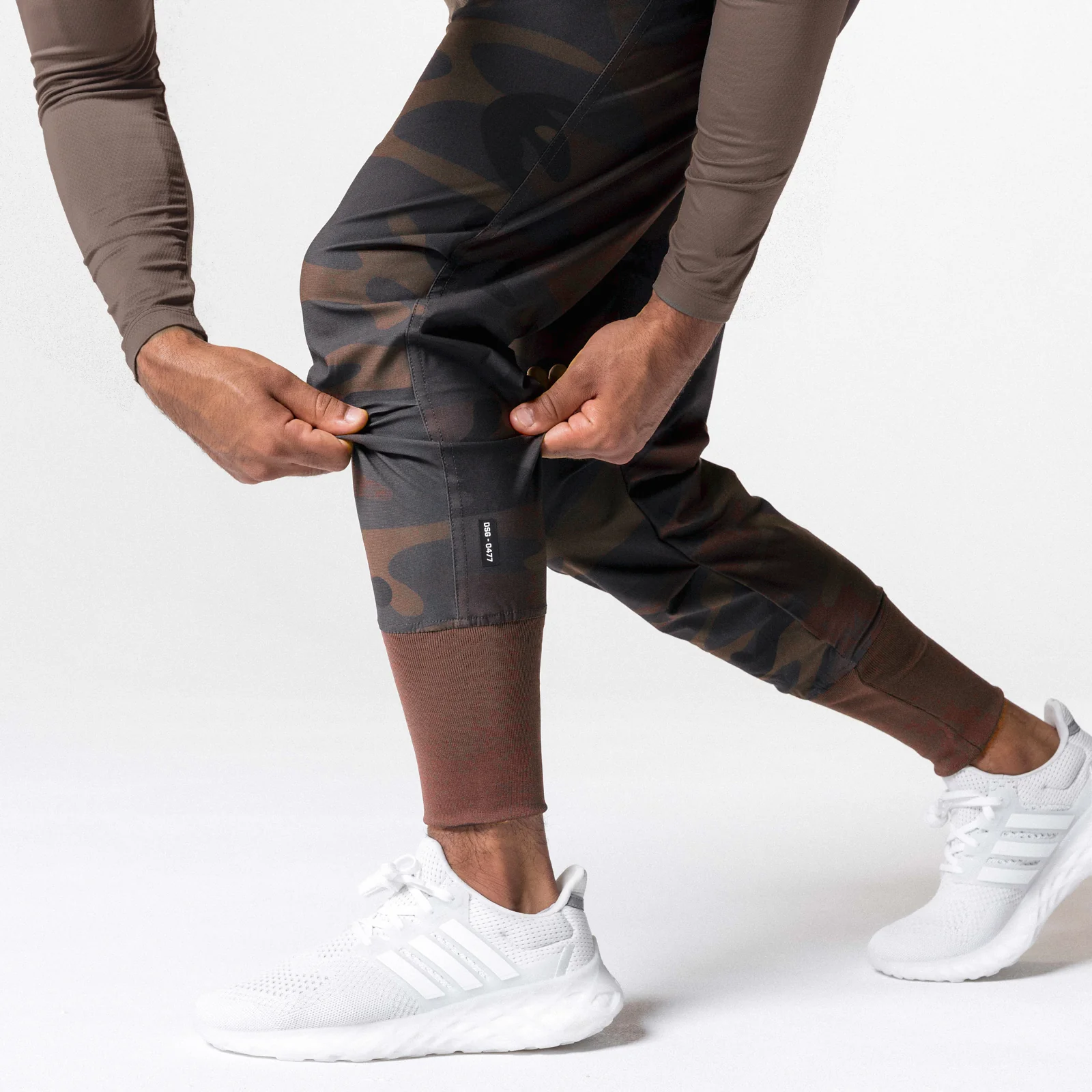 0477. Tetra-Lite® High Rib Jogger - Rust Camo - Image 6