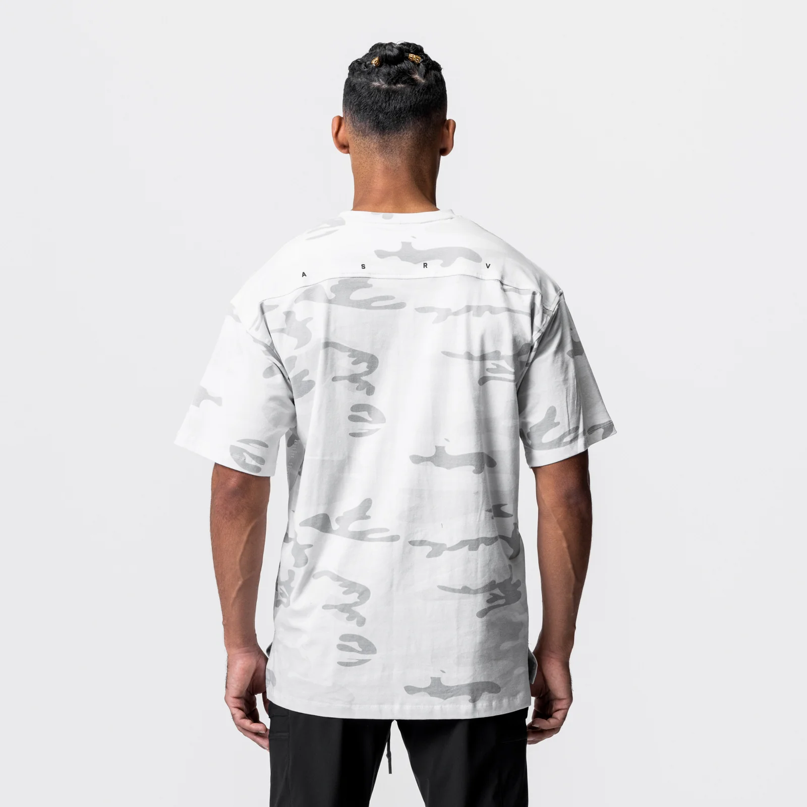 0514. CottonPlus™ Oversized Tee - White Camo - Image 3