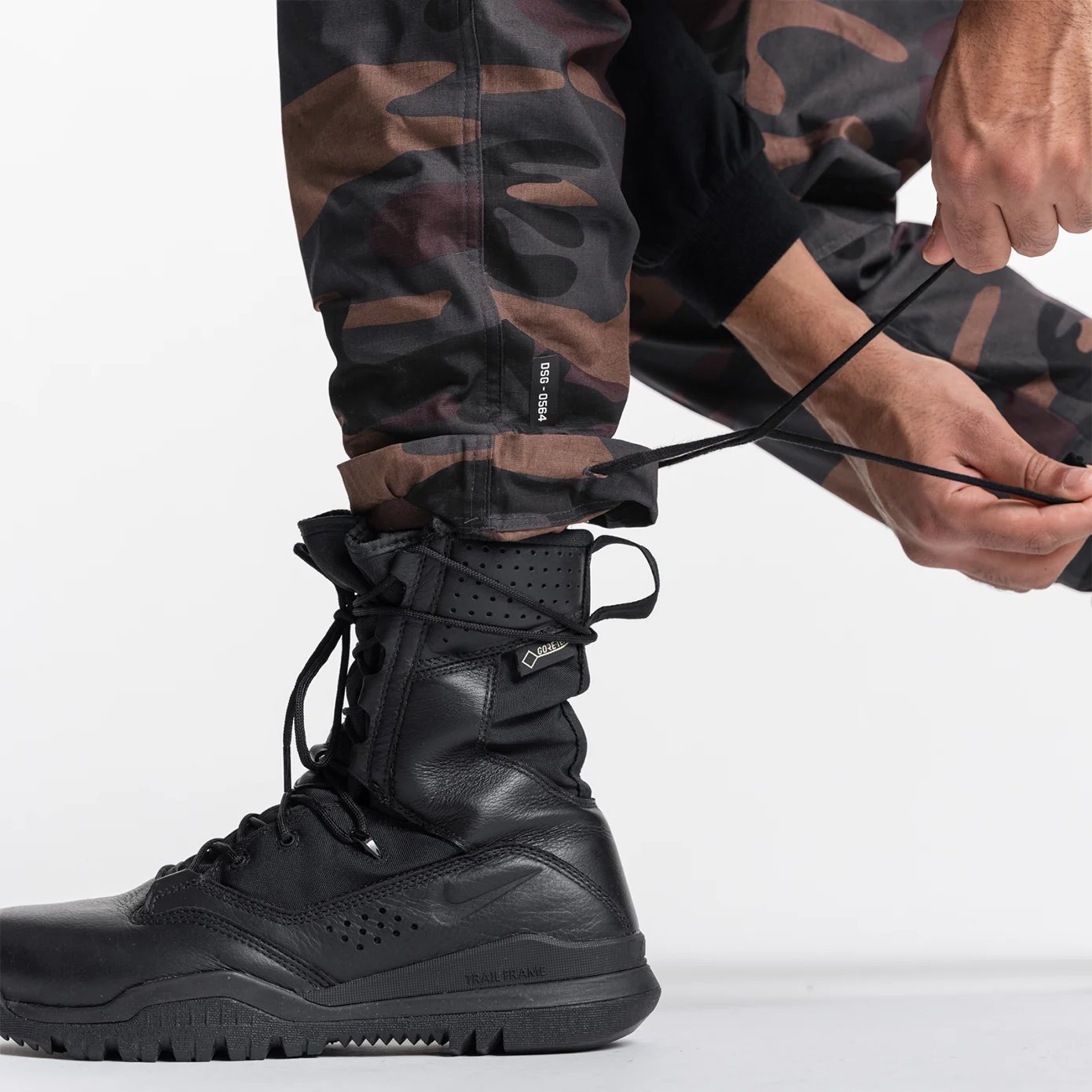 0564. Weather-Ready Technical Cargo Pant - Rust Camo - Image 4