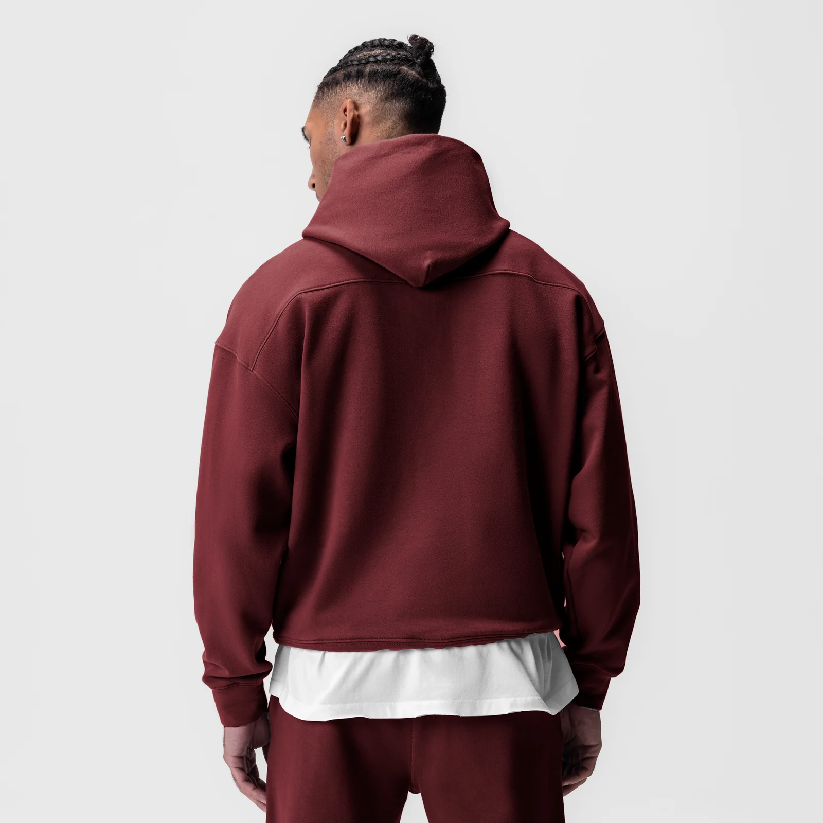 0648. Tech-Terry™ Hoodie - Crimson - Image 3