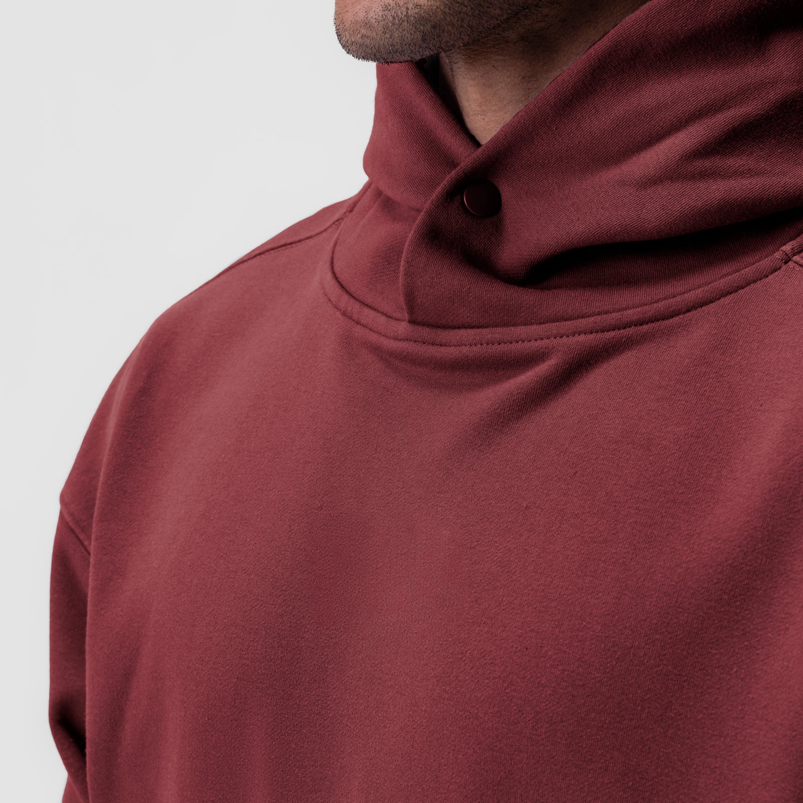 0648. Tech-Terry™ Hoodie - Crimson - Image 5
