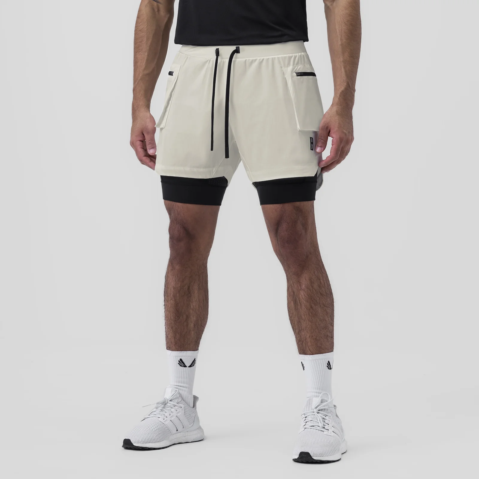 0651. Tetra-Lite® 5" Liner Cargo Short - Stone - Image 2