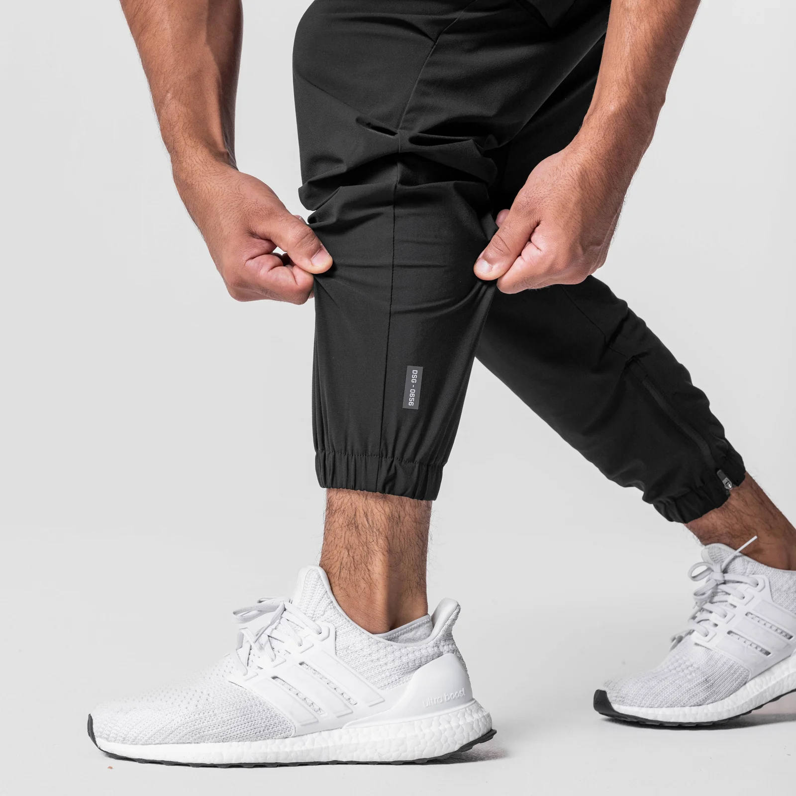0656. Tetra-Lite® Standard Zip Jogger - Black - Image 7