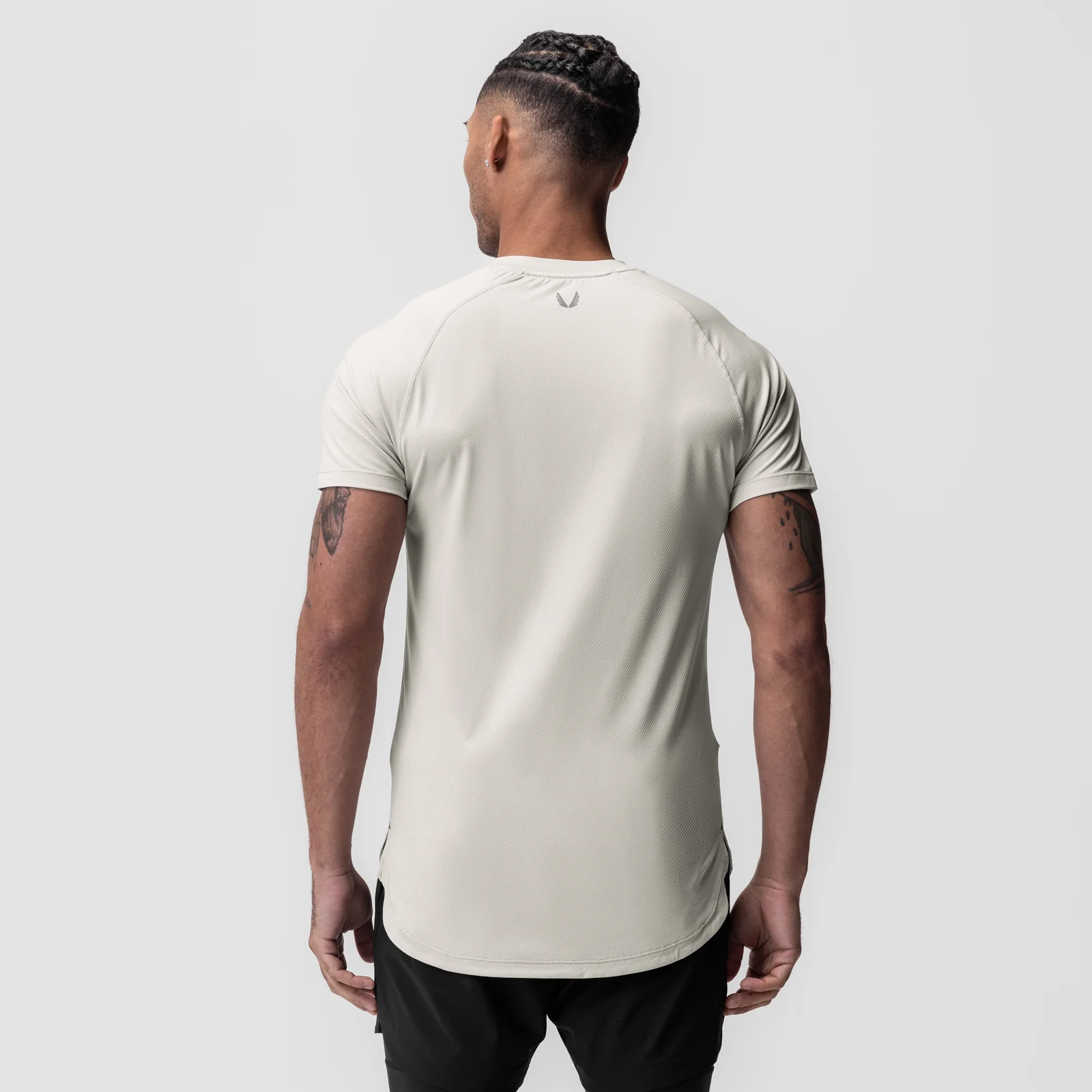 0660. AeroSilver® Established Tee - Ivory Cream - Image 3