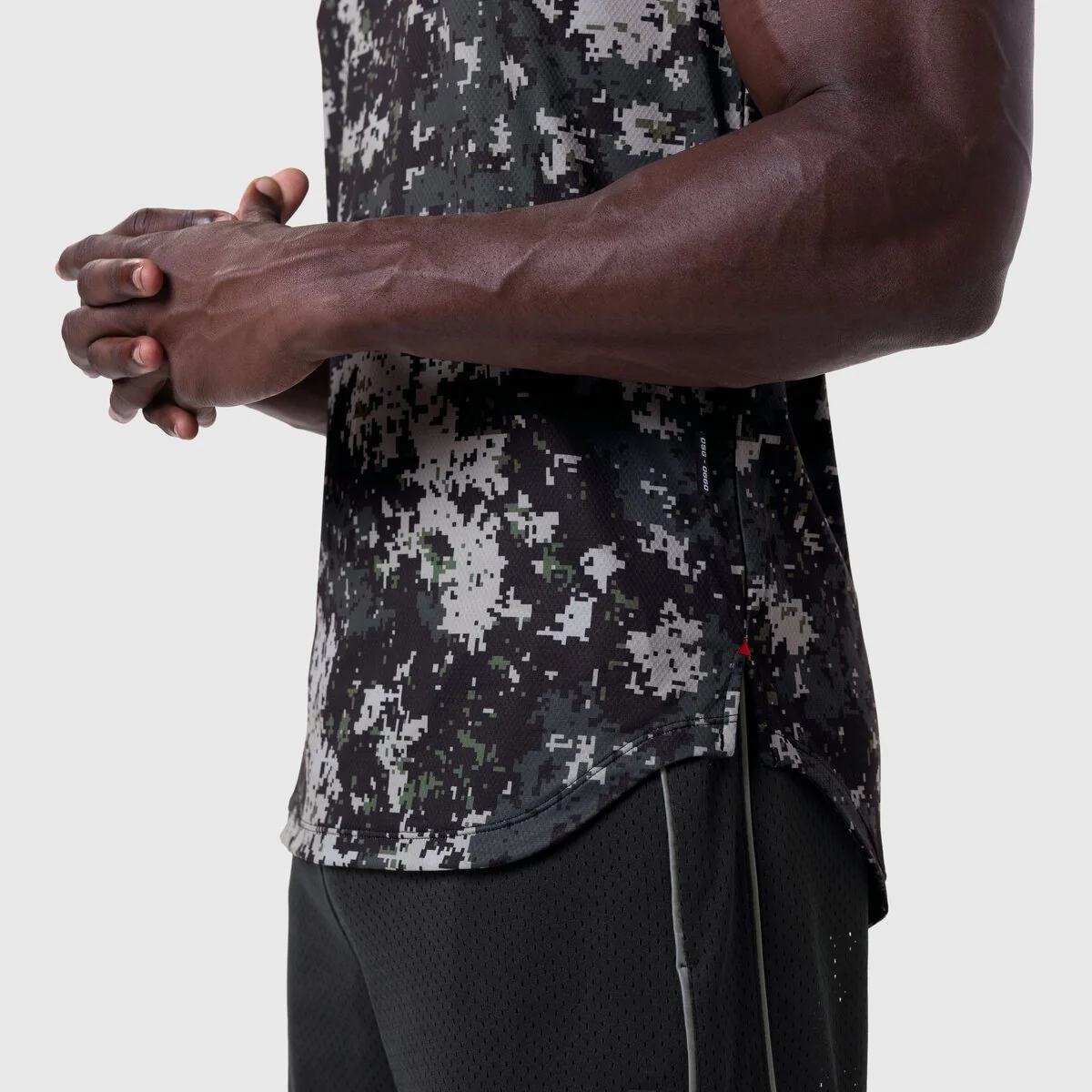 0660. AeroSilver® Established Tee - Pixel Camo "Blade" - Image 3
