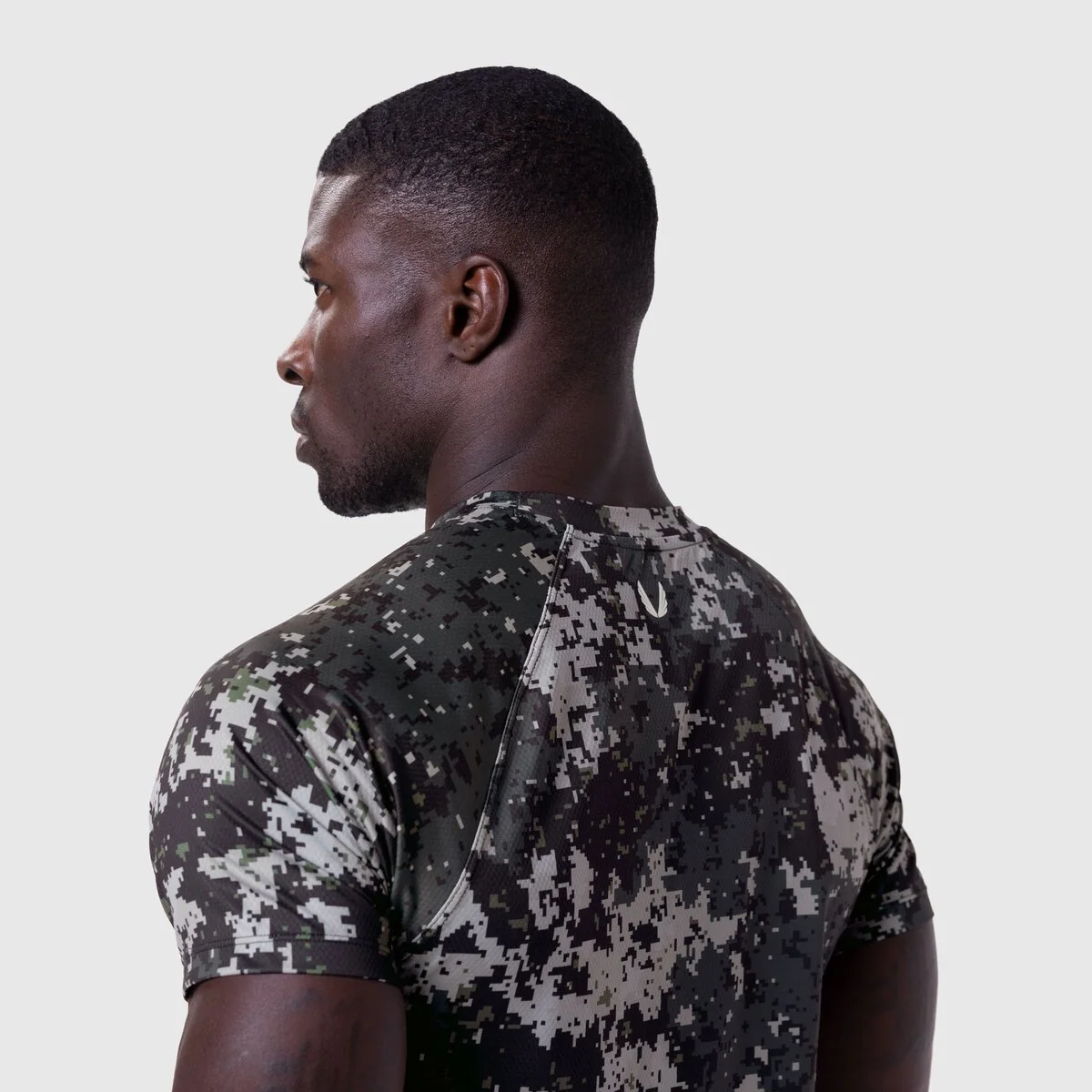 0660. AeroSilver® Established Tee - Pixel Camo "Blade" - Image 5