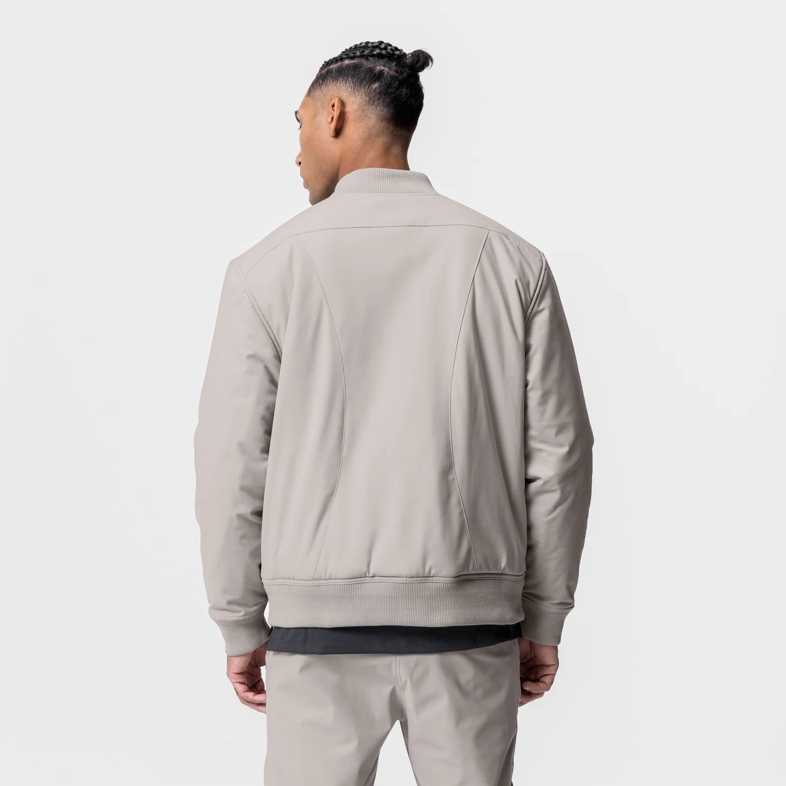 0677. Kinterra™ Weatherproof Bomber Jacket - Chai - Image 4