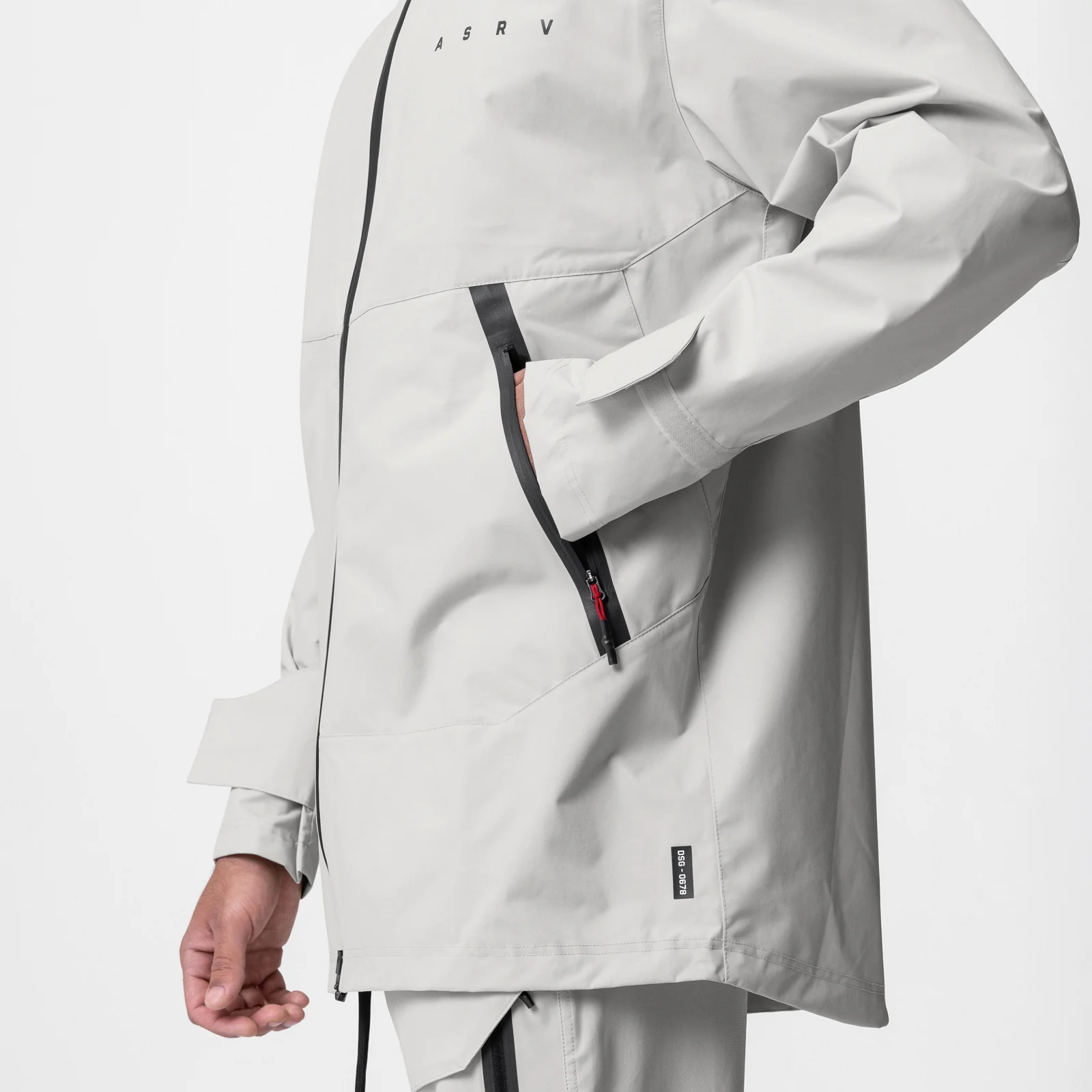 0678. Hipora® Tech Parka - Stone - Image 5