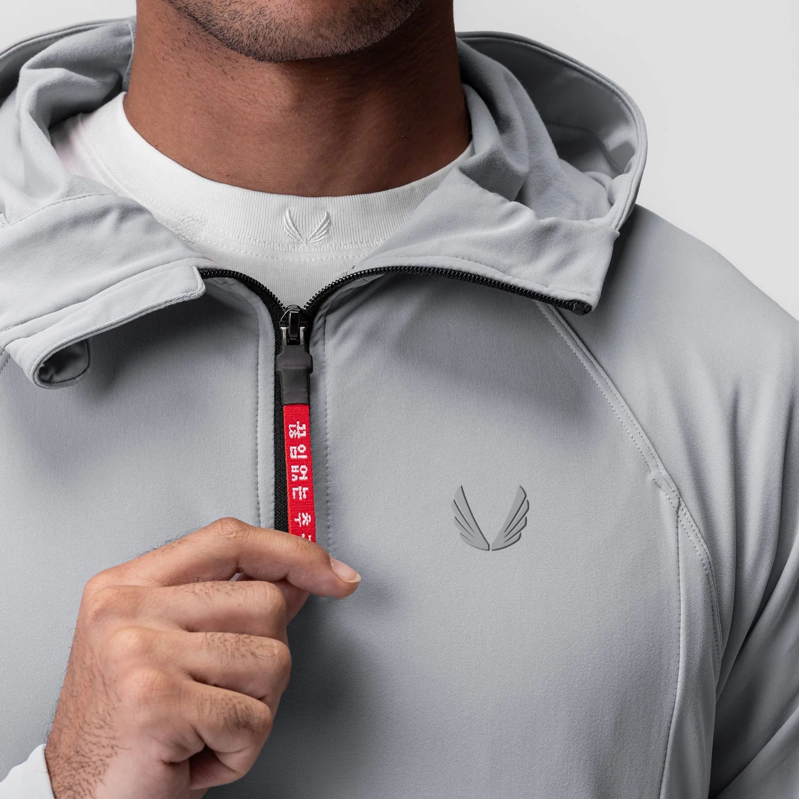 0682. Training Hoodie - Slate Grey - Image 4