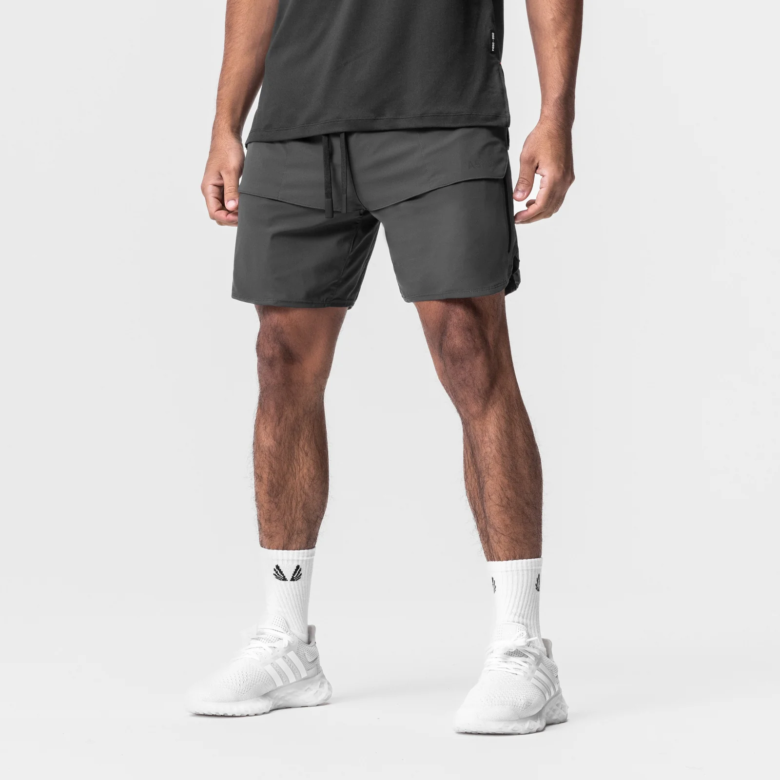 0689. Tetra-Lite® 7" Tech Short - Space Grey - Image 2