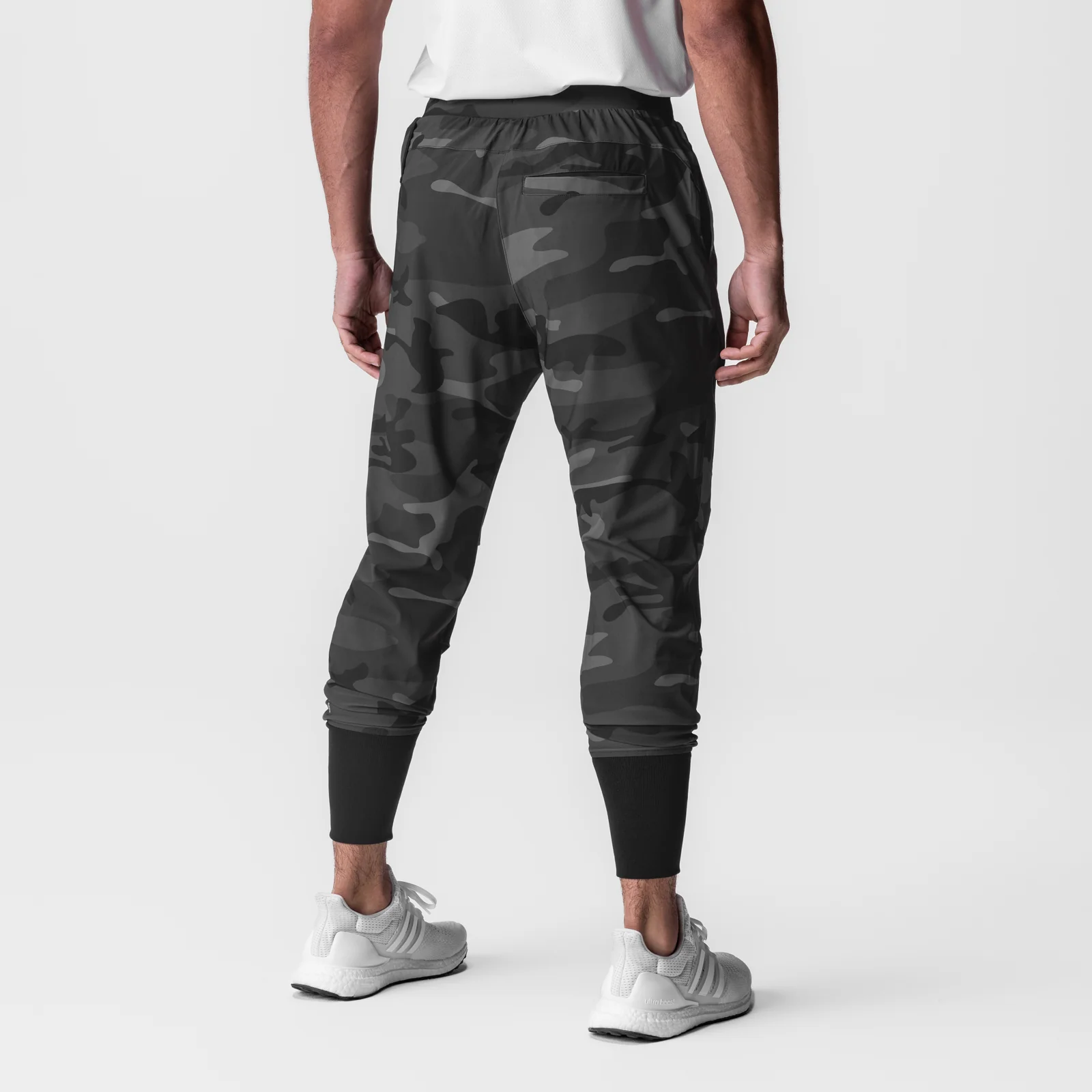 0690. Tetra-Lite® Tech High Rib Jogger - Black Camo - Image 3