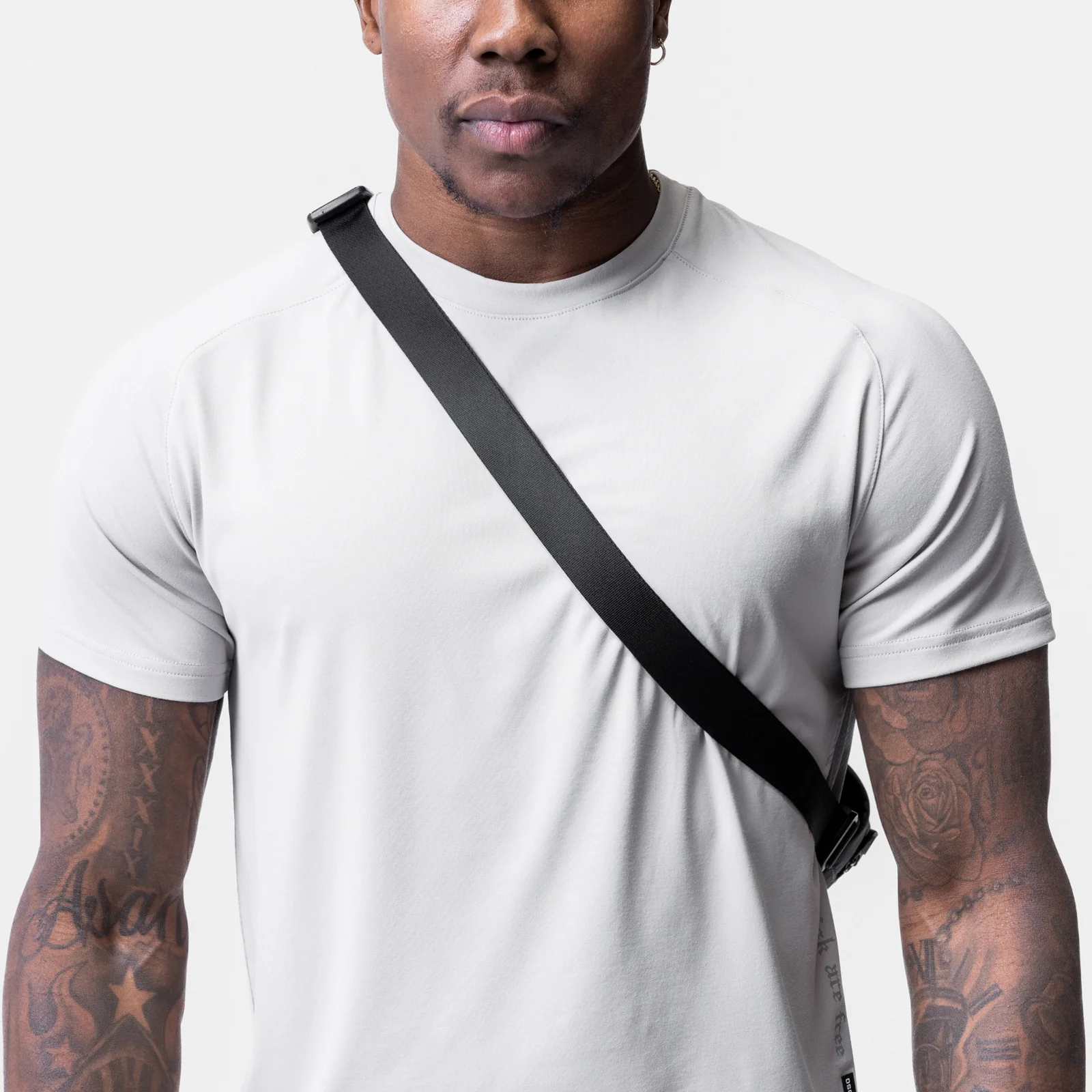 0703. Cordura® Tech Crossbody Pack - Deep Taupe - Image 3