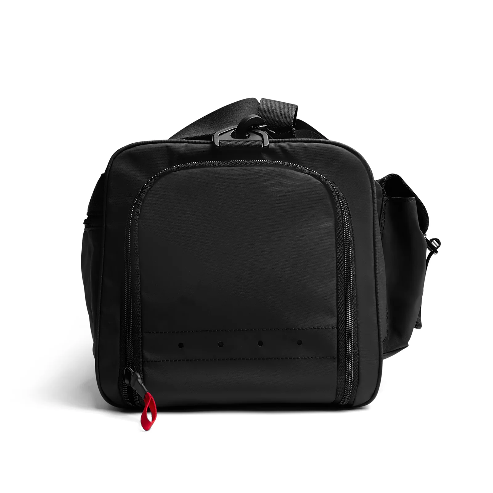 0710. Utility Gym Duffle Bag - Black - Image 4
