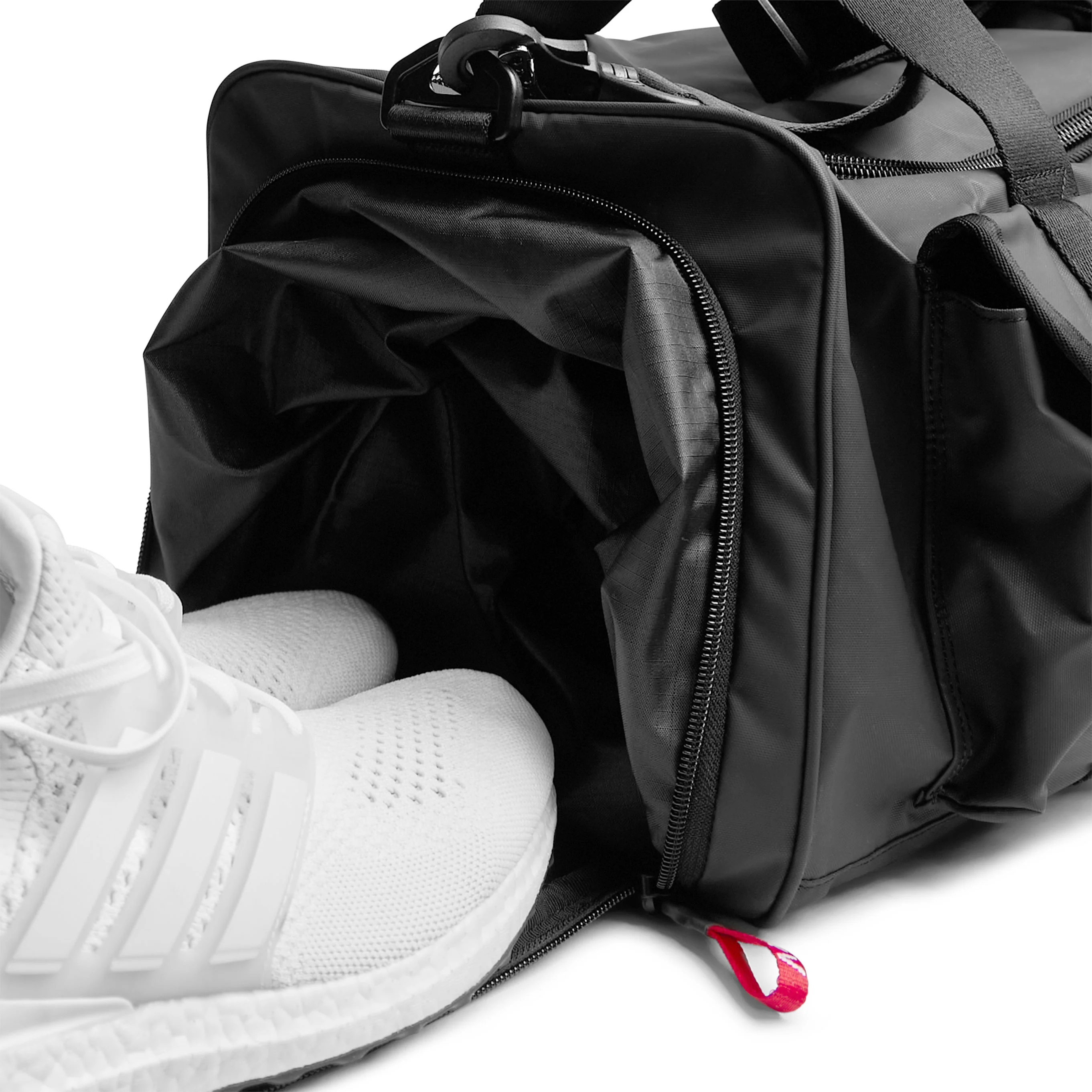 0710. Utility Gym Duffle Bag - Black - Image 7