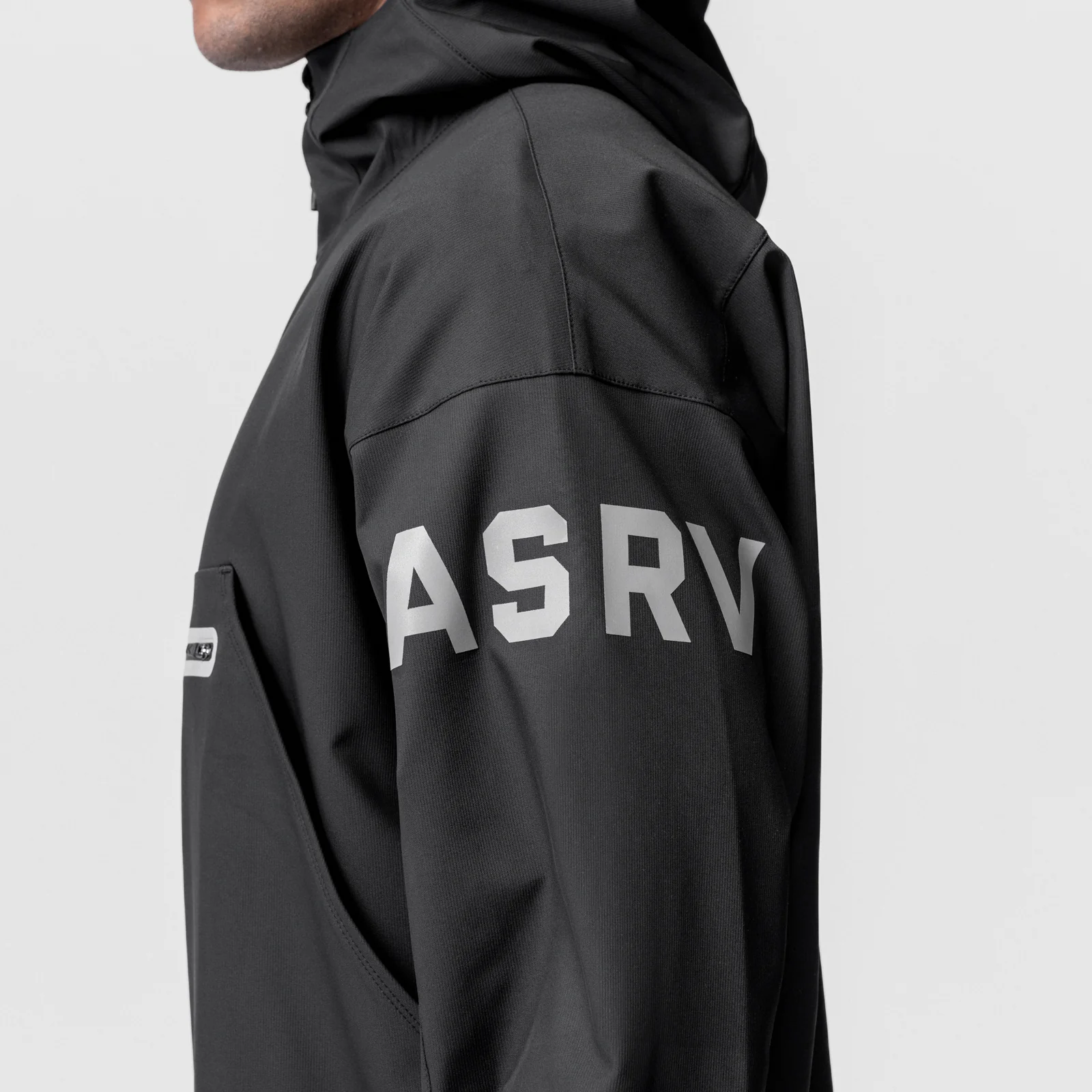 0717. Weather-Ready Anorak Jacket - Black - Image 10