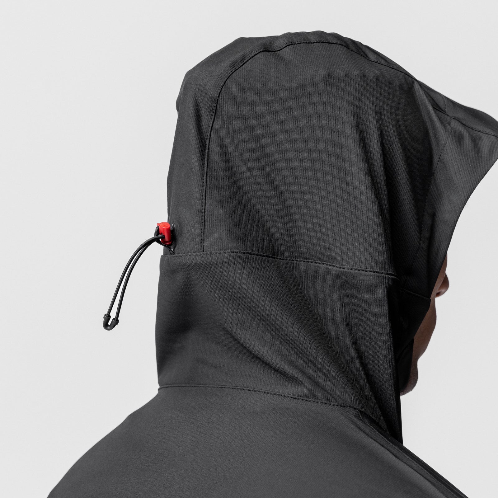 0717. Weather-Ready Anorak Jacket - Black - Image 8