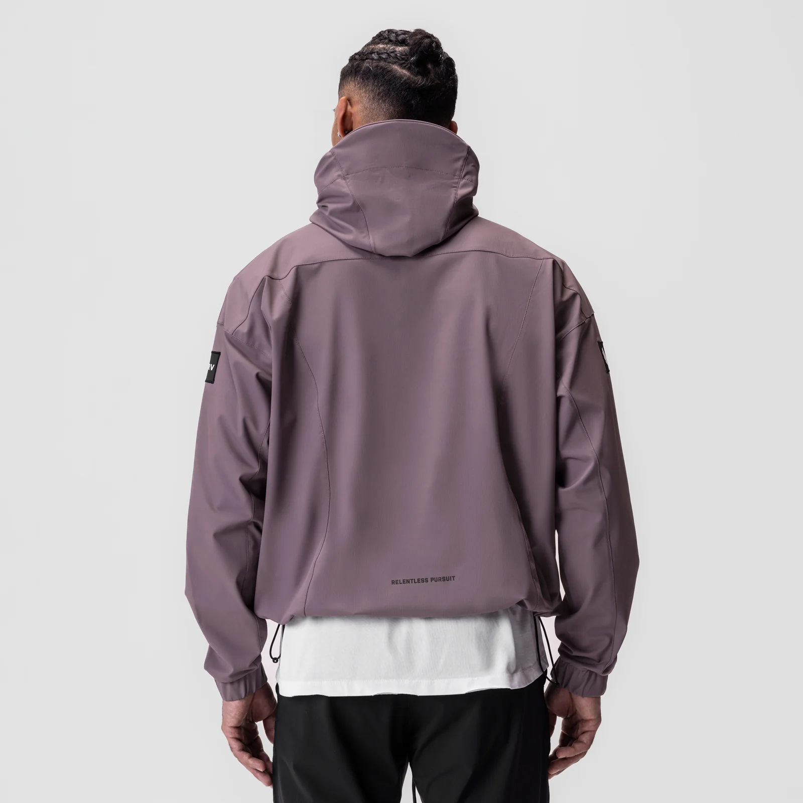 0717. Weather-Ready Anorak Jacket - Moonscape "Patch" - Image 3