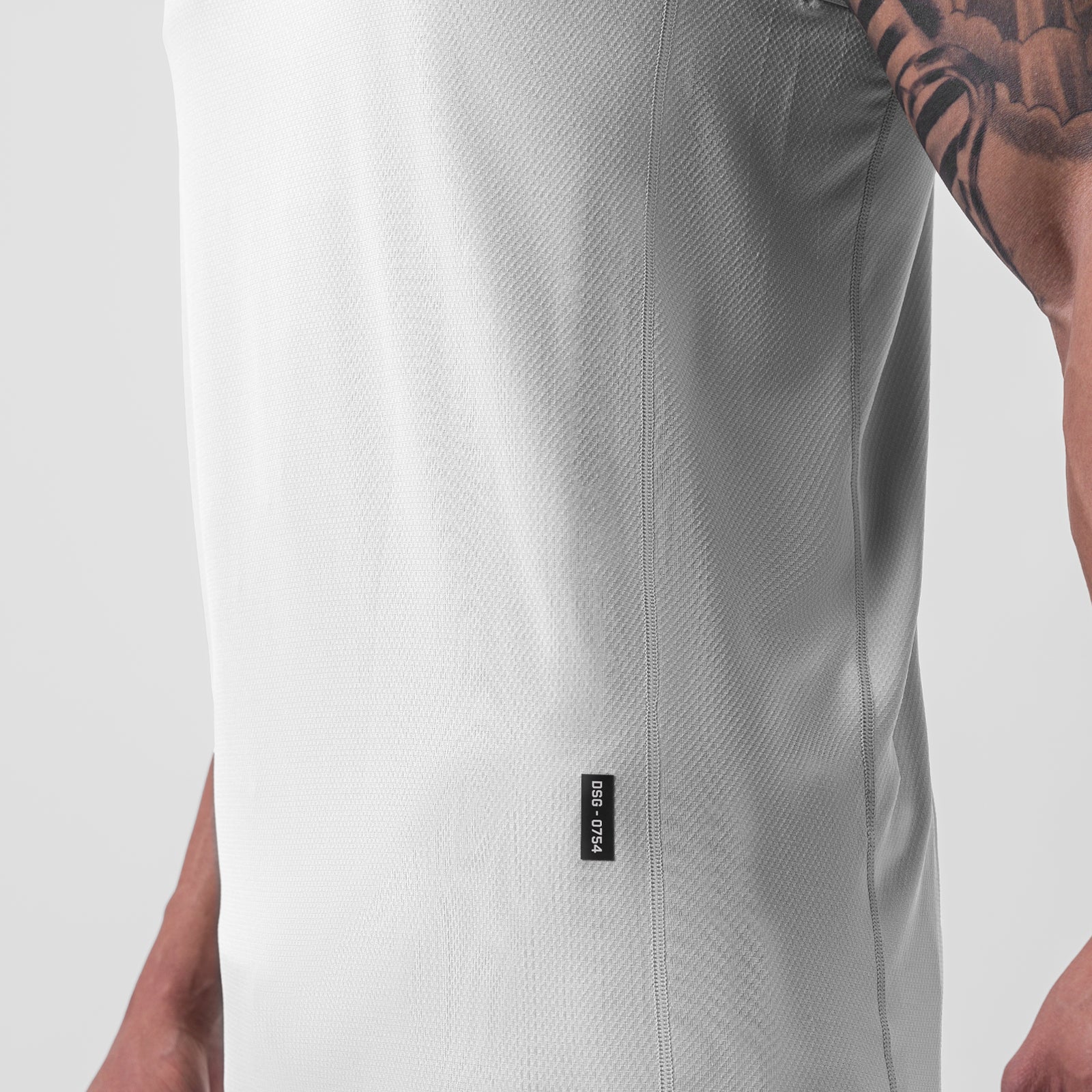 0754. AeroSilver® Training Singlet - White - Image 5