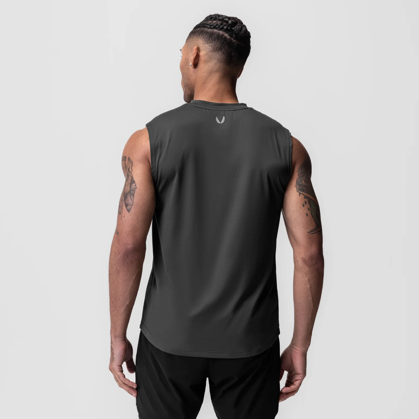 0757. AeroSilver® Cutoff Tank - Space Grey - Image 3