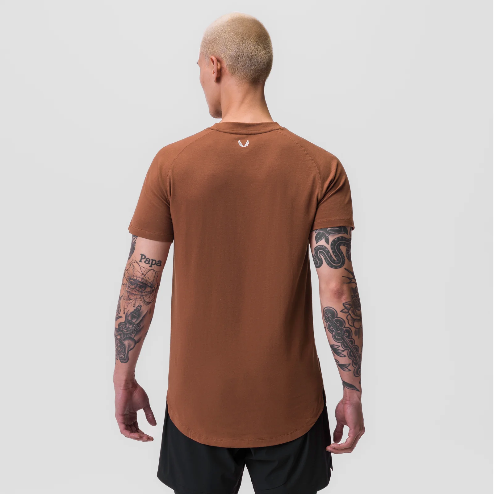 0767. Supima® Established Tee - Rust - Image 3