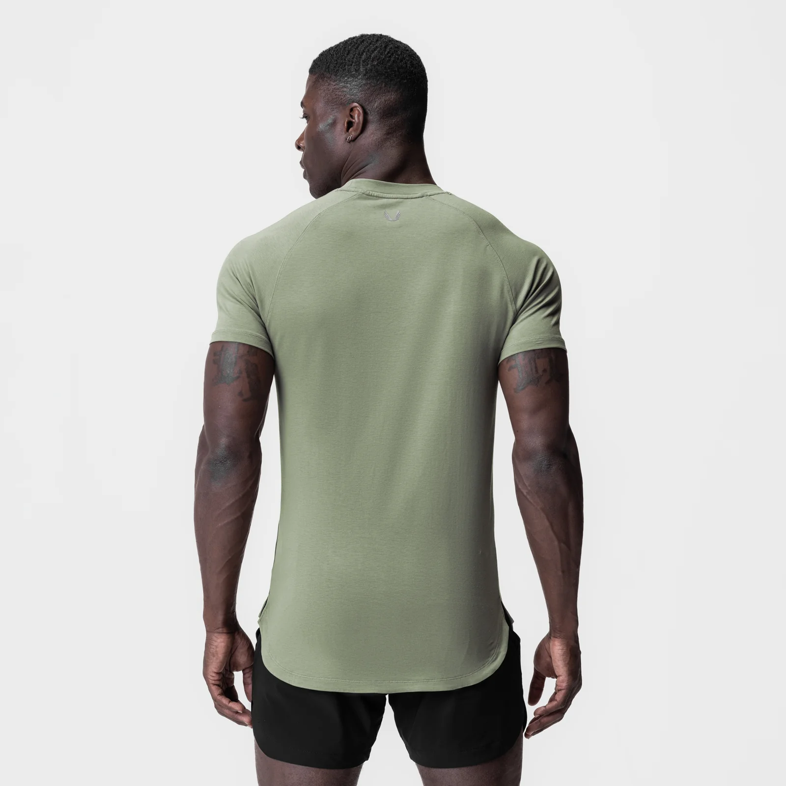 0767. Supima® Established Tee - Sage - Image 3