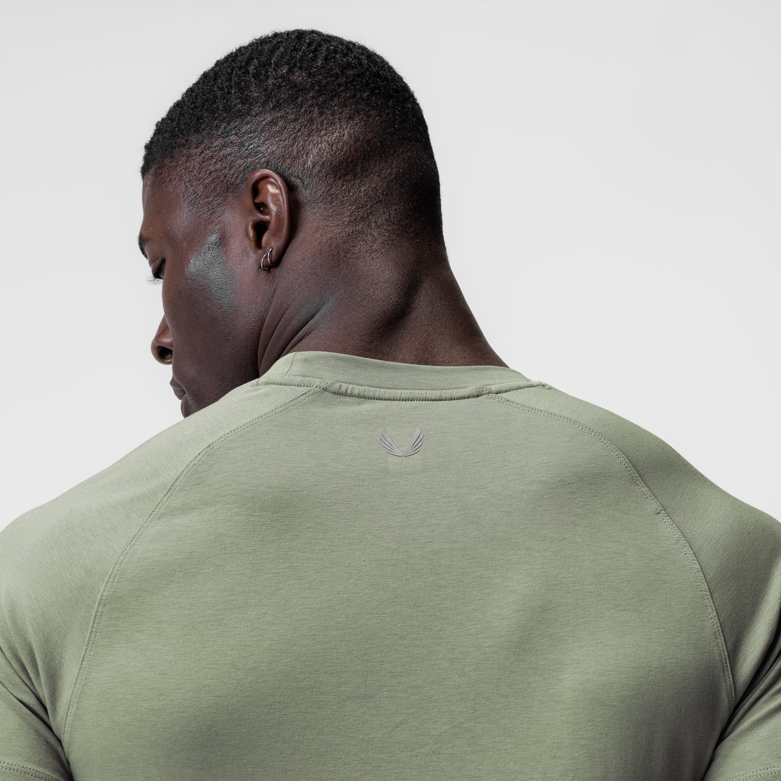 0767. Supima® Established Tee - Sage - Image 4