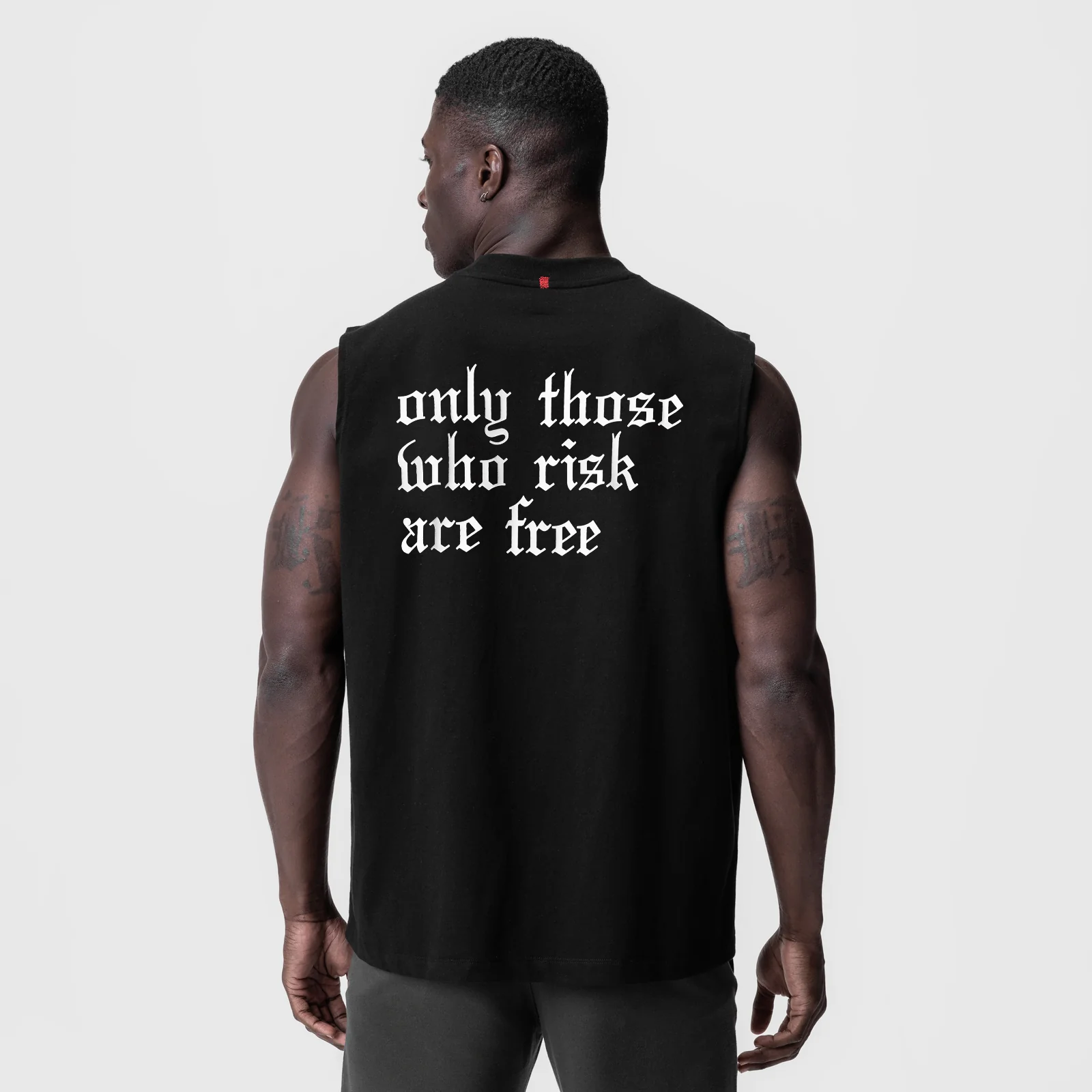 0807. Tech Essential™ Relaxed Cutoff - Black/White "OTWR"