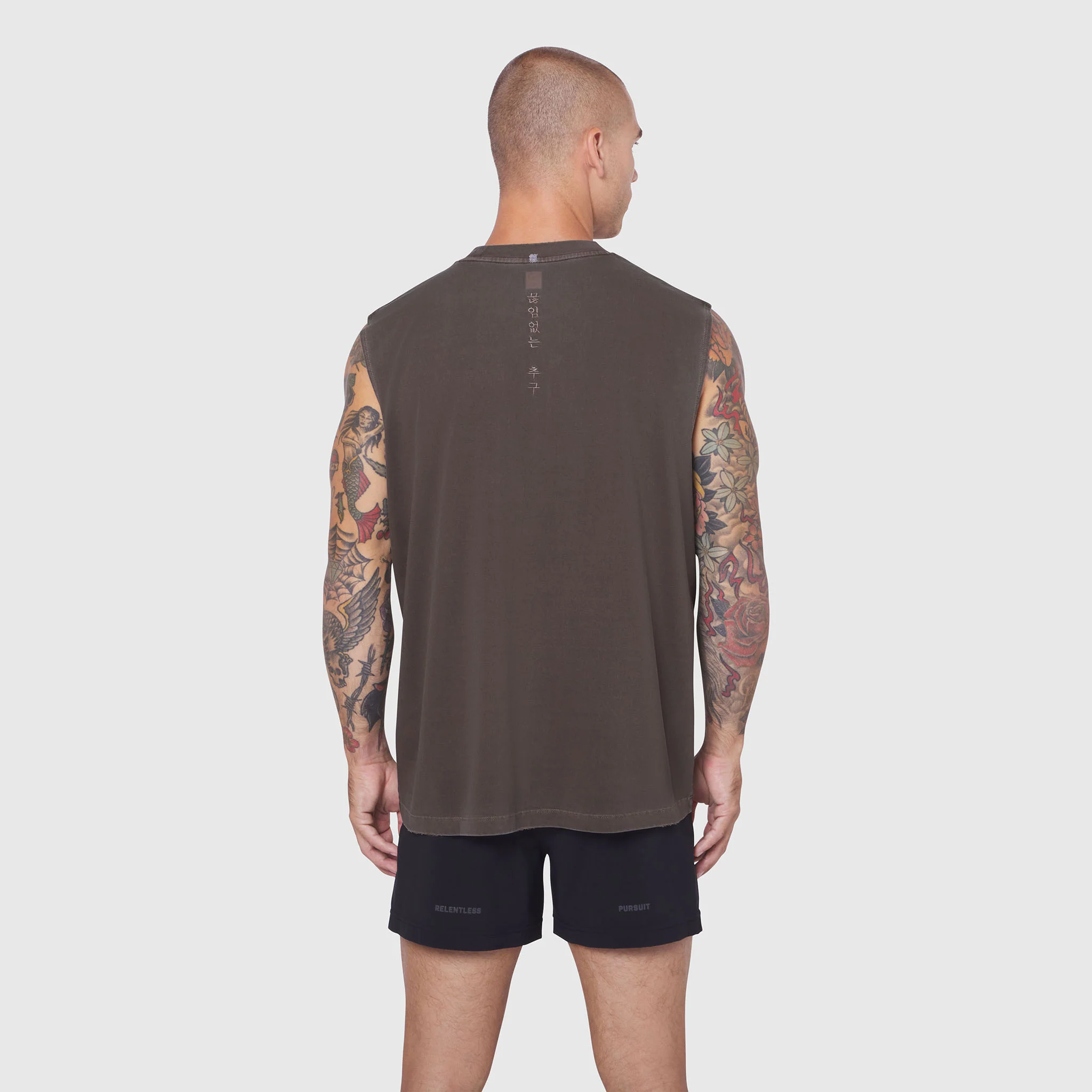 0807. Tech Essential™ Relaxed Cutoff - Faded Dark Earth - Image 2