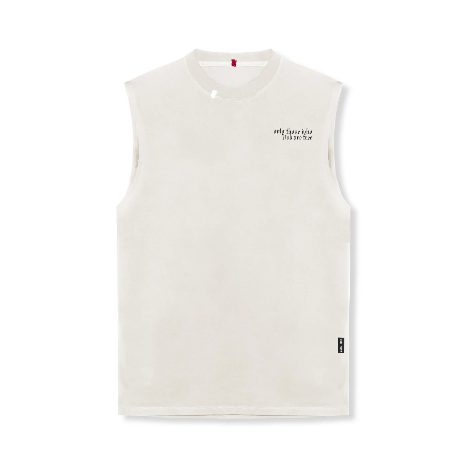 0807. Tech Essential™ Relaxed Cutoff - Stone "Brush Wings/ASRV" - Image 4