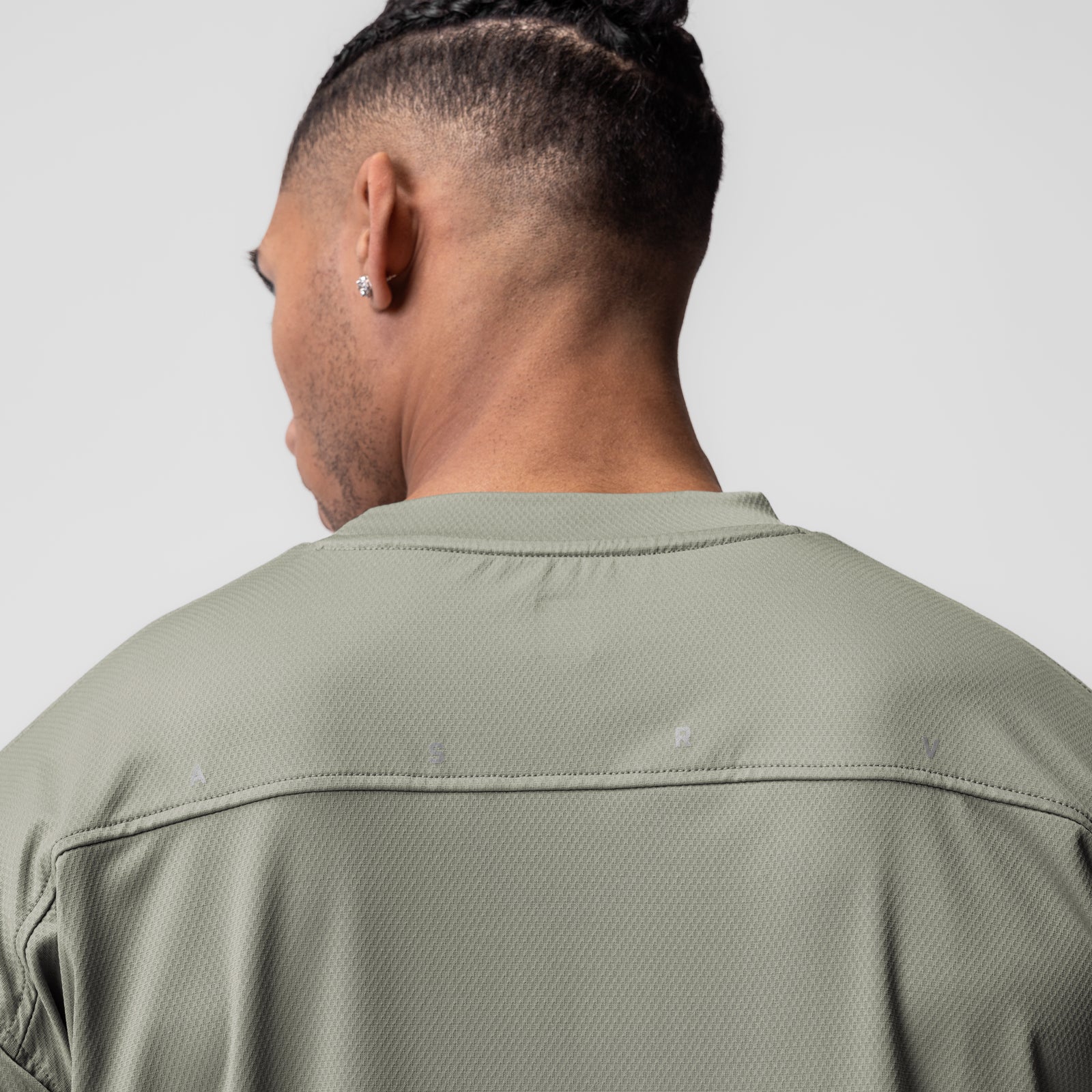 0822. AeroSilver® Oversized Tee - Sage - Image 4