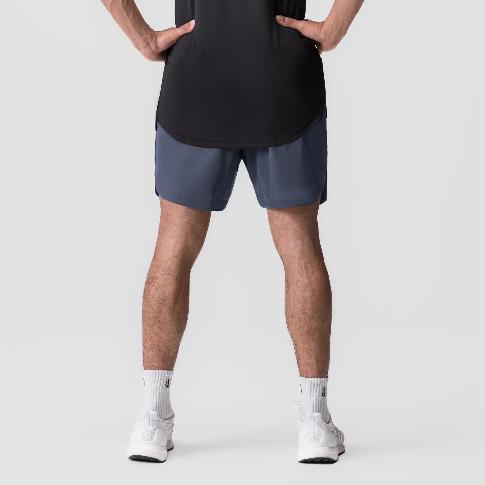0823. Tetra-Lite® 7" Linerless Short - Navy "Bracket" - Image 3