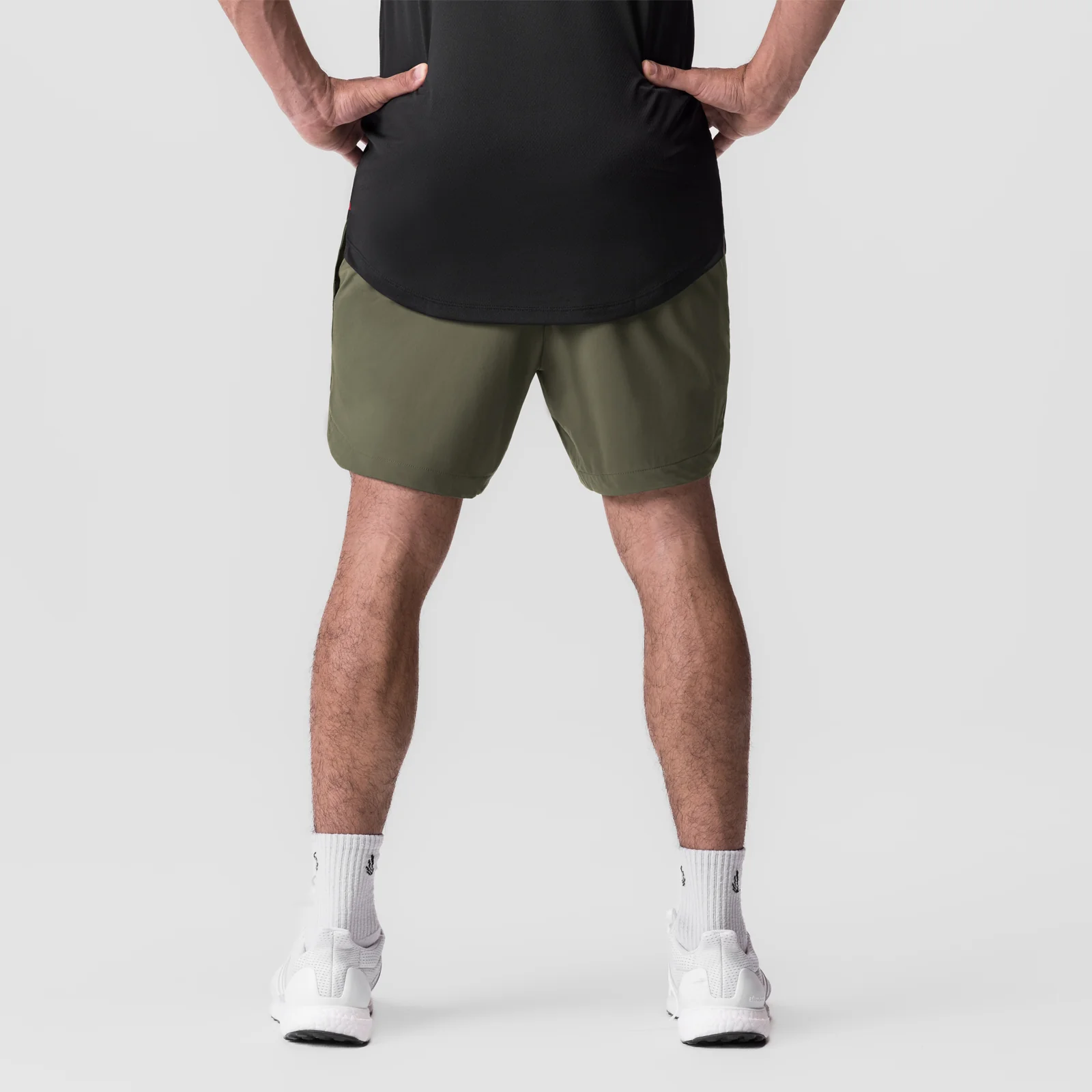 0823. Tetra-Lite® 7" Linerless Short - Olive "Wings" - Image 3