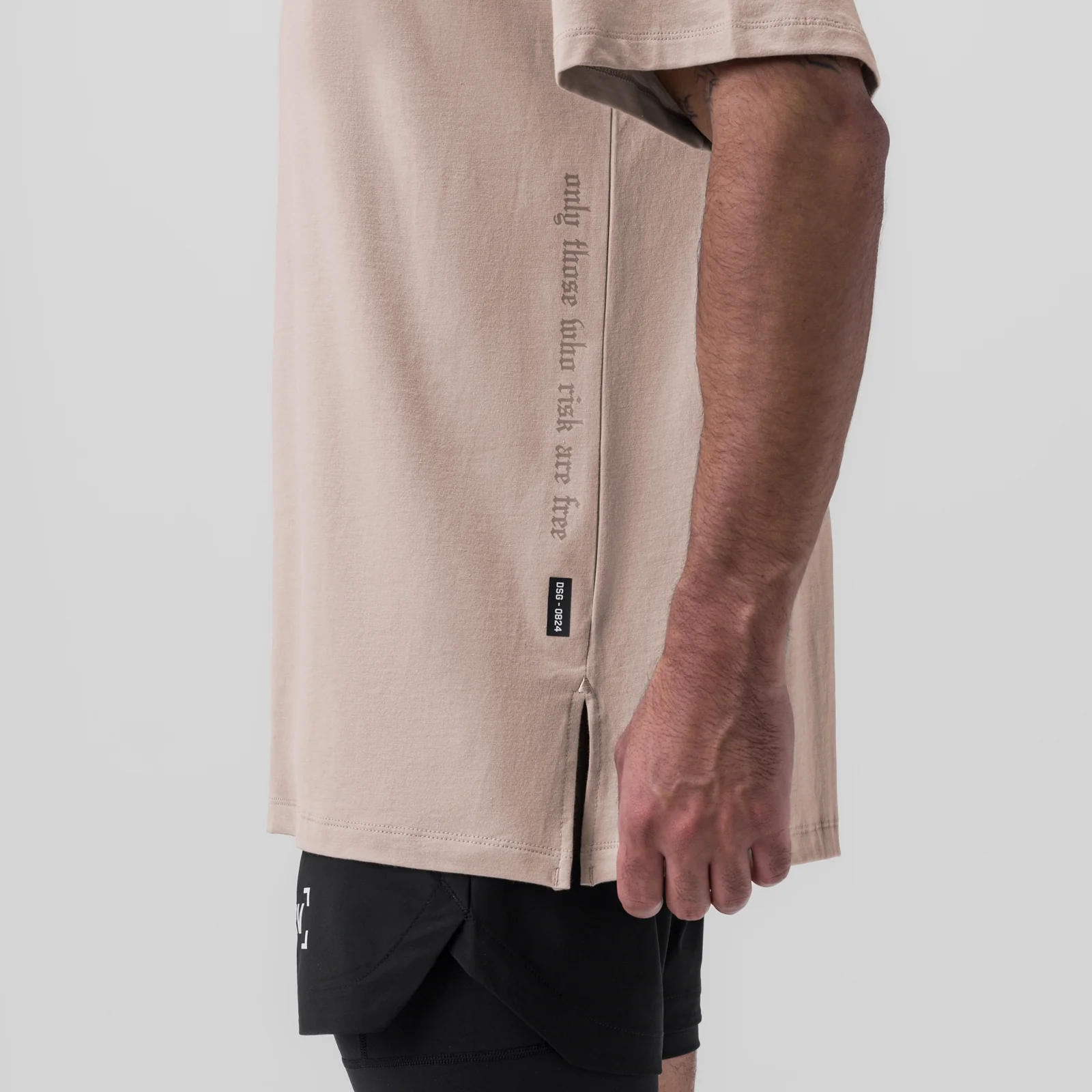 0824. Supima® Oversized Tee - Chai - Image 4