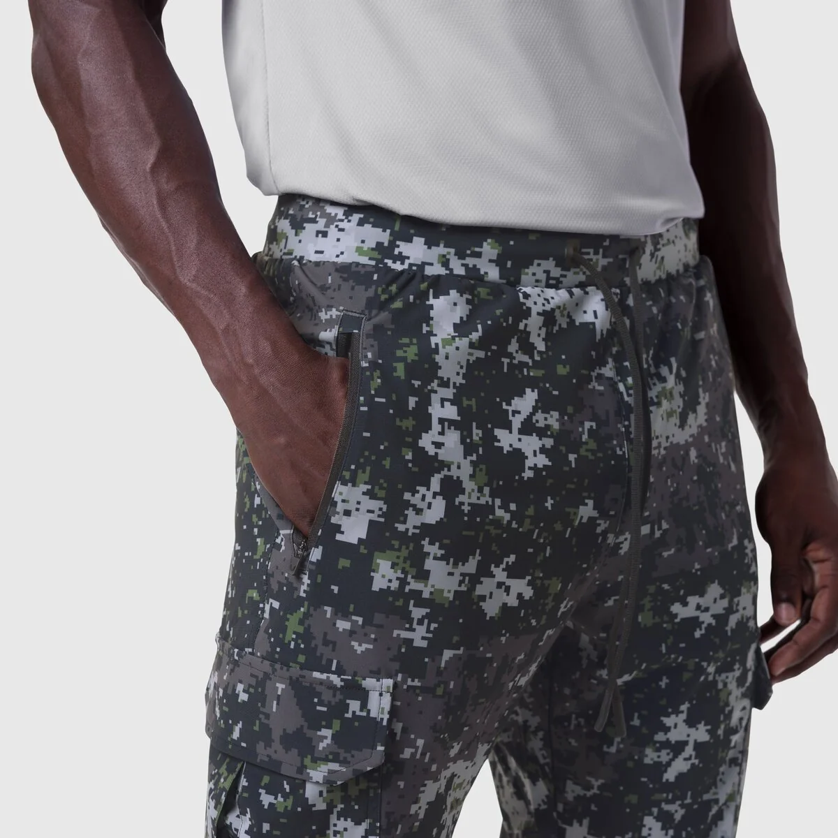 0825. Tetra-Lite® Cargo High Rib Jogger - Pixel Camo - Image 4