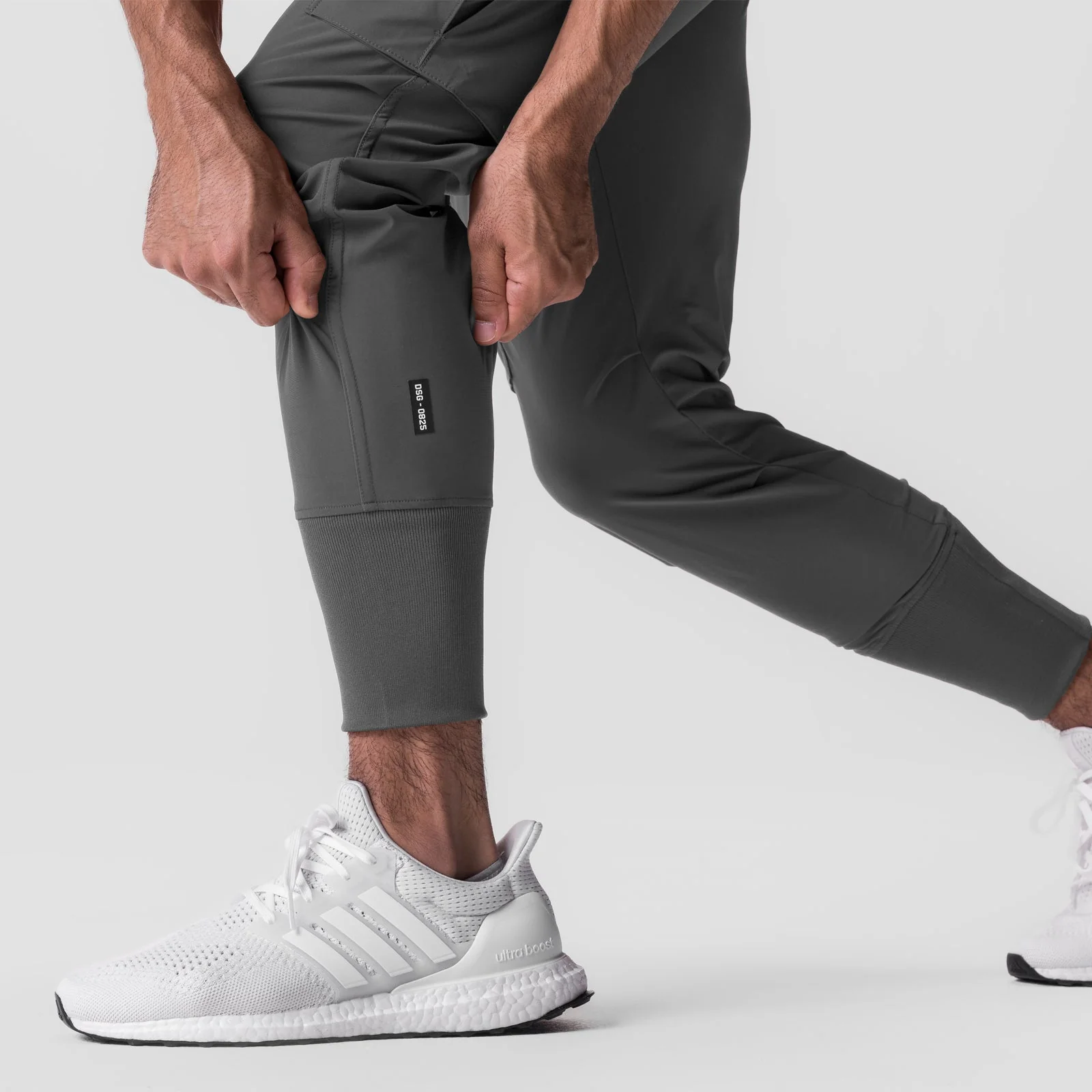 0825. Tetra-Lite® Cargo High Rib Jogger - Space Grey - Image 5