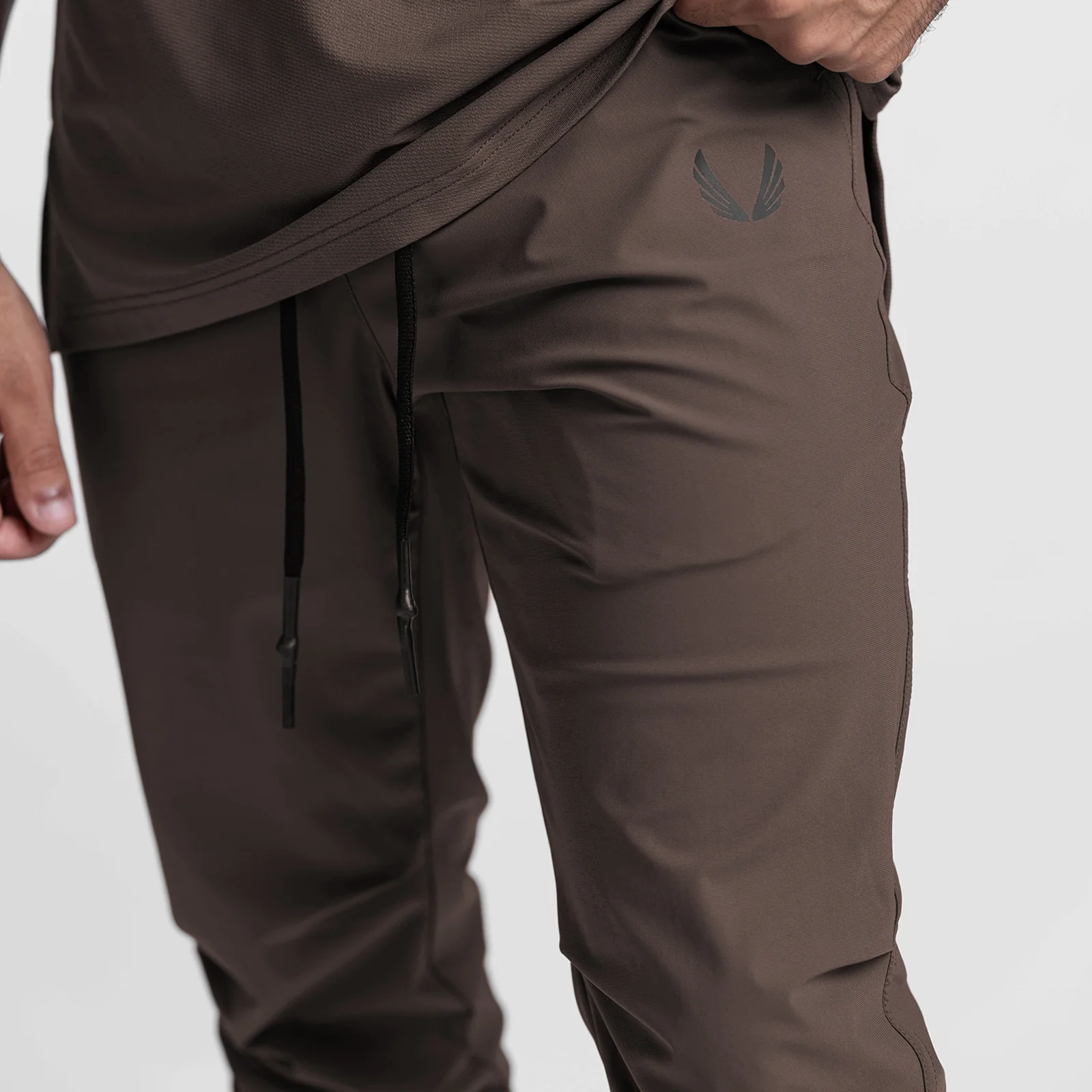 0826. Tetra-Lite® High Rib Jogger - Deep Taupe - Image 3
