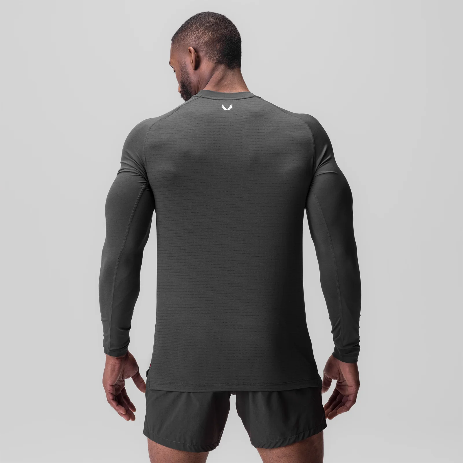 0832. 3D-Lite® 2.0 Fitted Long Sleeve - Space Grey "OTWR" - Image 3