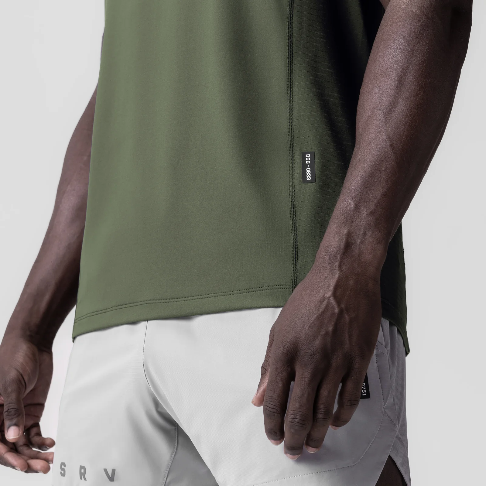 0833. 3D-Lite® 2.0 Lycra® Pro Singlet - Olive - Image 5