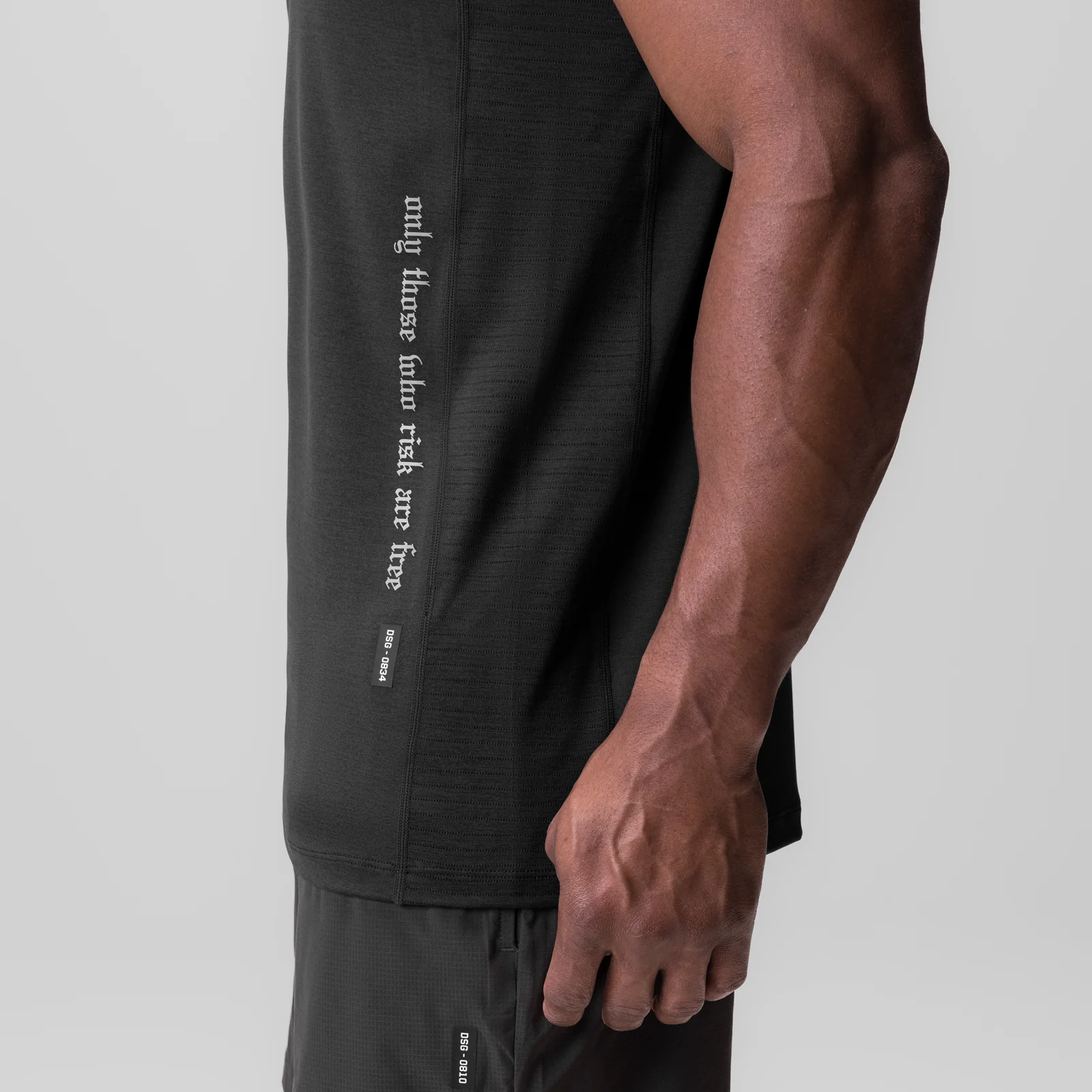 0834. 3D-Lite® 2.0 Training Singlet - Black "OTWR" - Image 4
