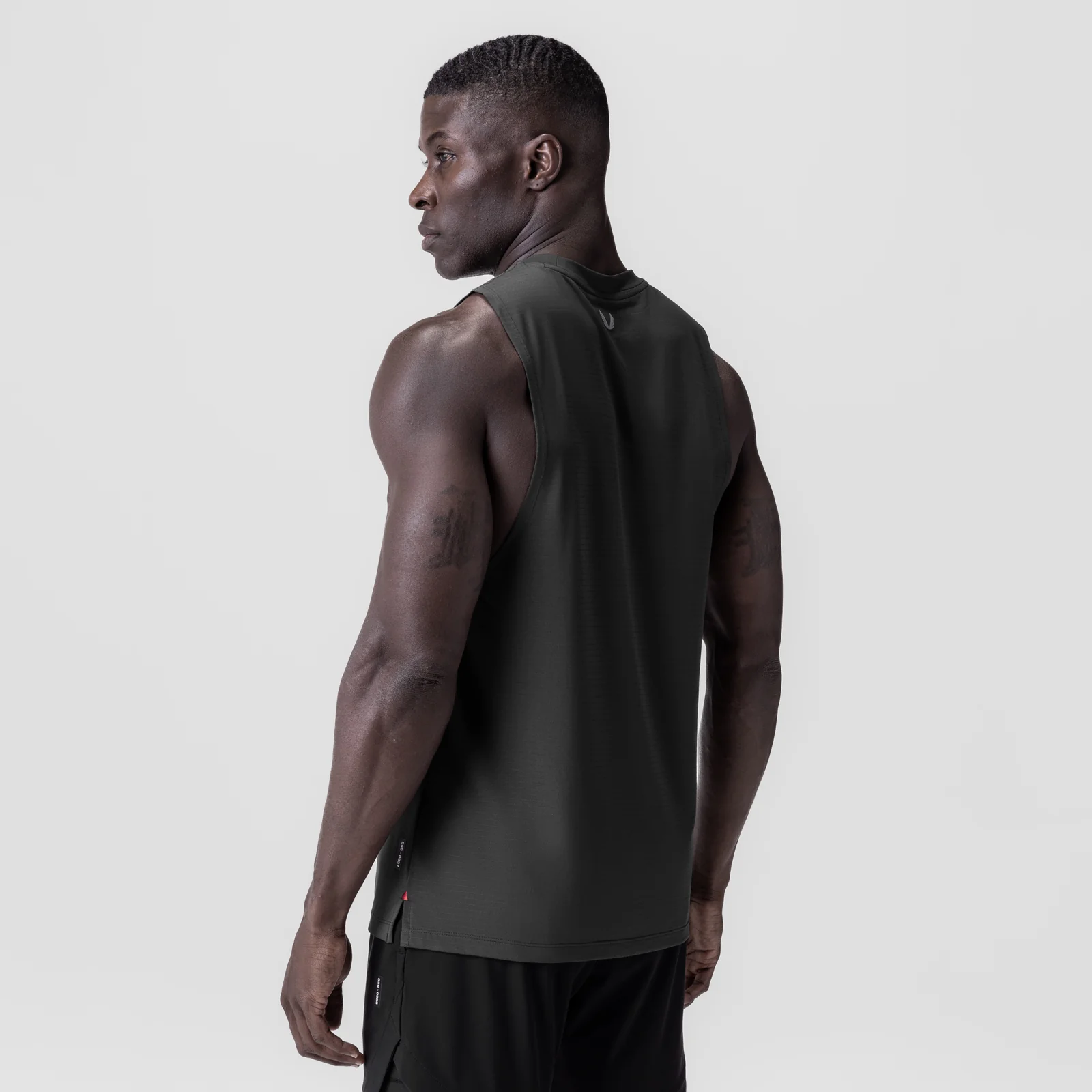0837. 3D-Lite® 2.0 Lycra® Muscle Tank - Space Grey "RP" - Image 3