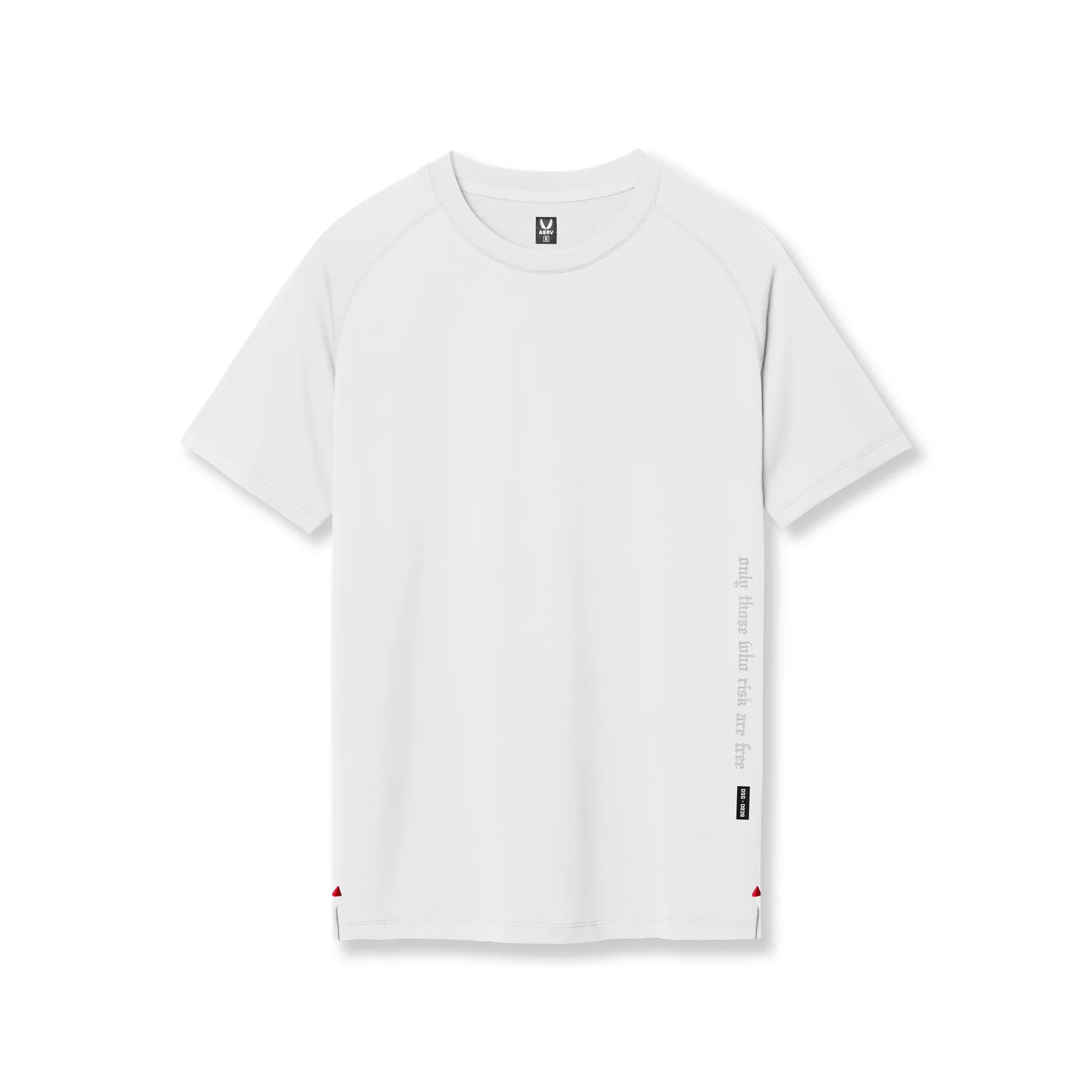 0839. 3D-Lite® 2.0 Lycra® Fitted Tee - White "OTWR" - Image 5