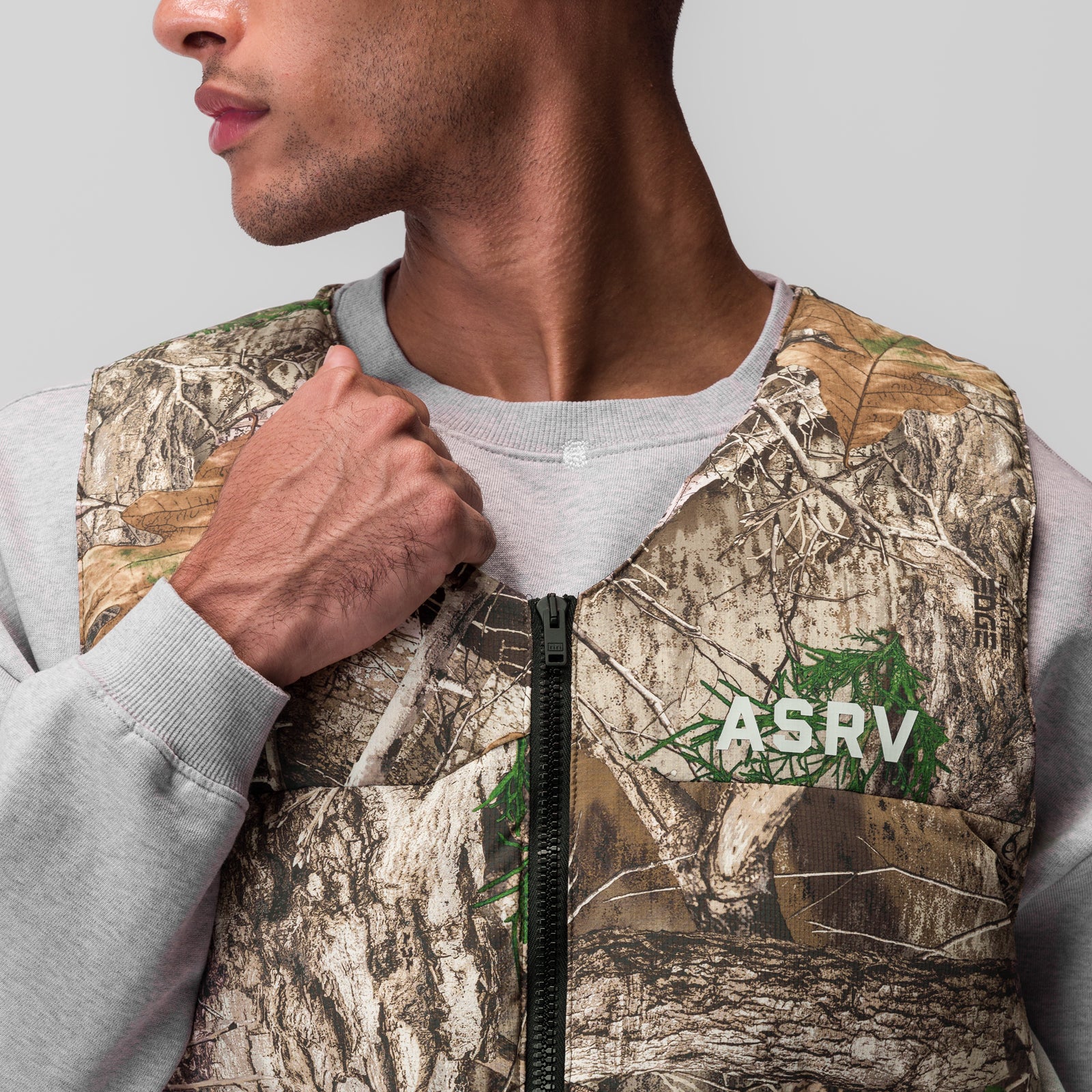 0859. Ripstop Insulated Puffer Gilet - Realtree® Camo - Image 5