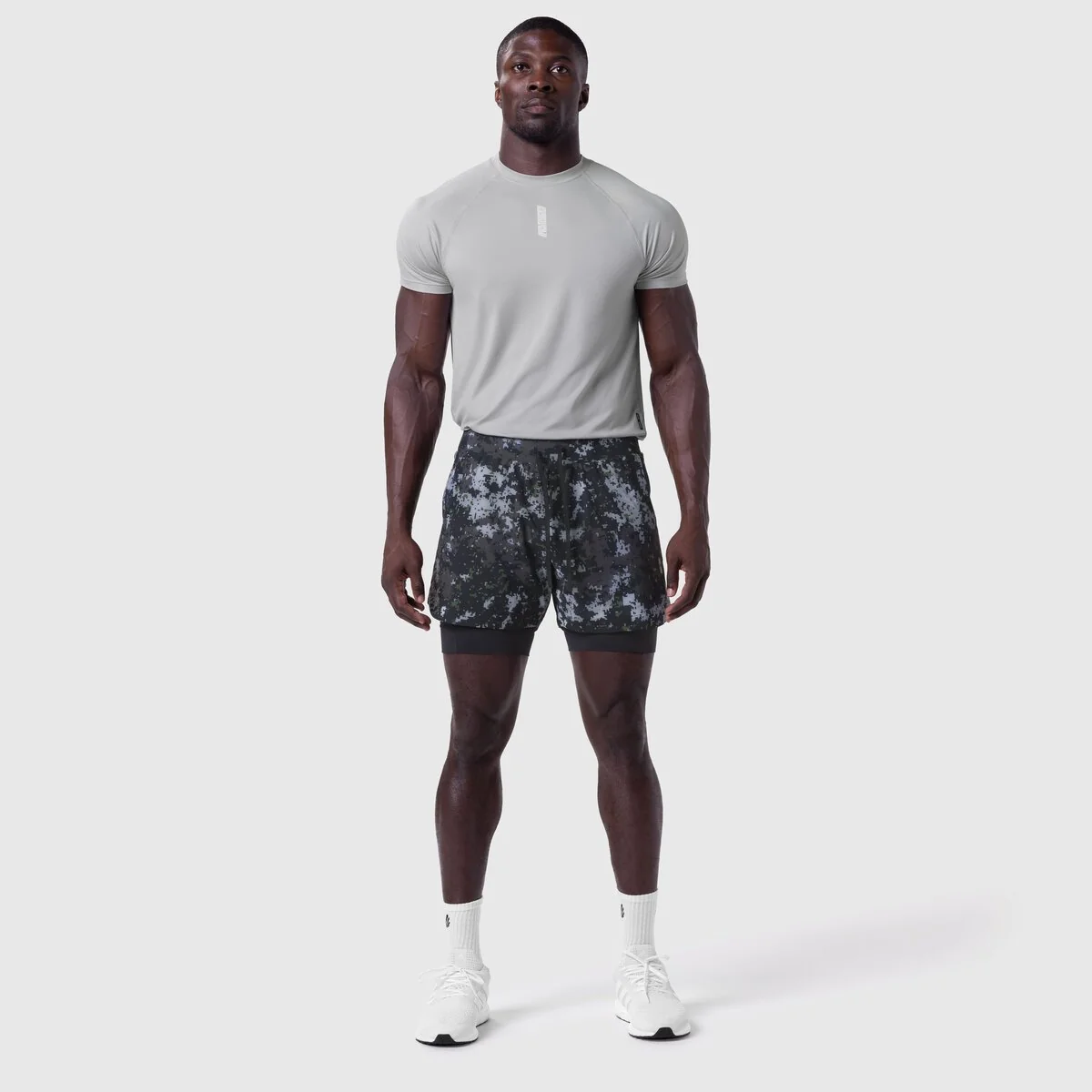 0865. Tetra-Lite® 5" Liner Short - Pixel Camo "Wings"/Black - Image 6