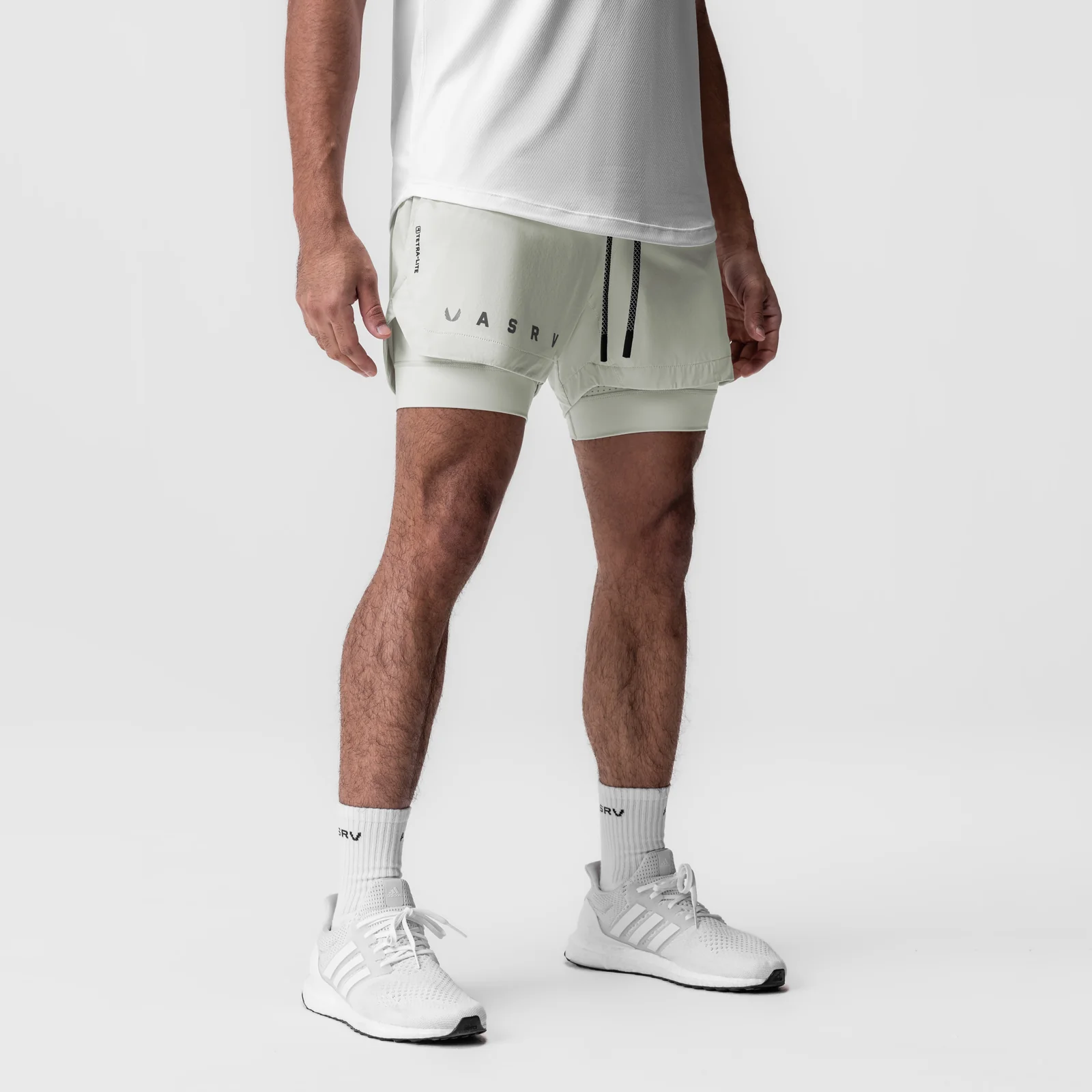 0865. Tetra-Lite® 5" Liner Short - Stone "Reflective Classic" - Image 2