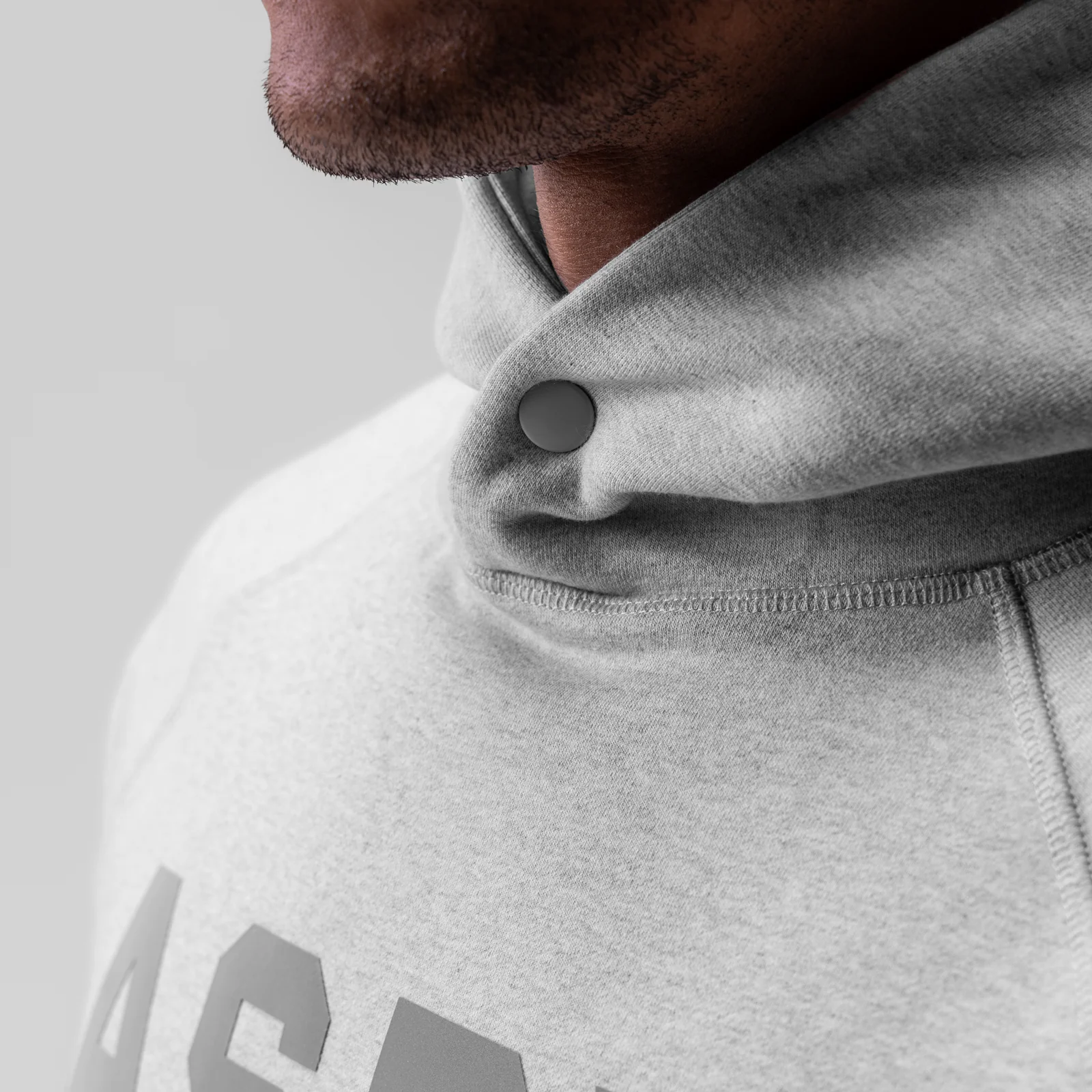 0905. Tech-Terry™ Weather-Ready Training Hoodie - Heather Grey "ASRV" - Image 5