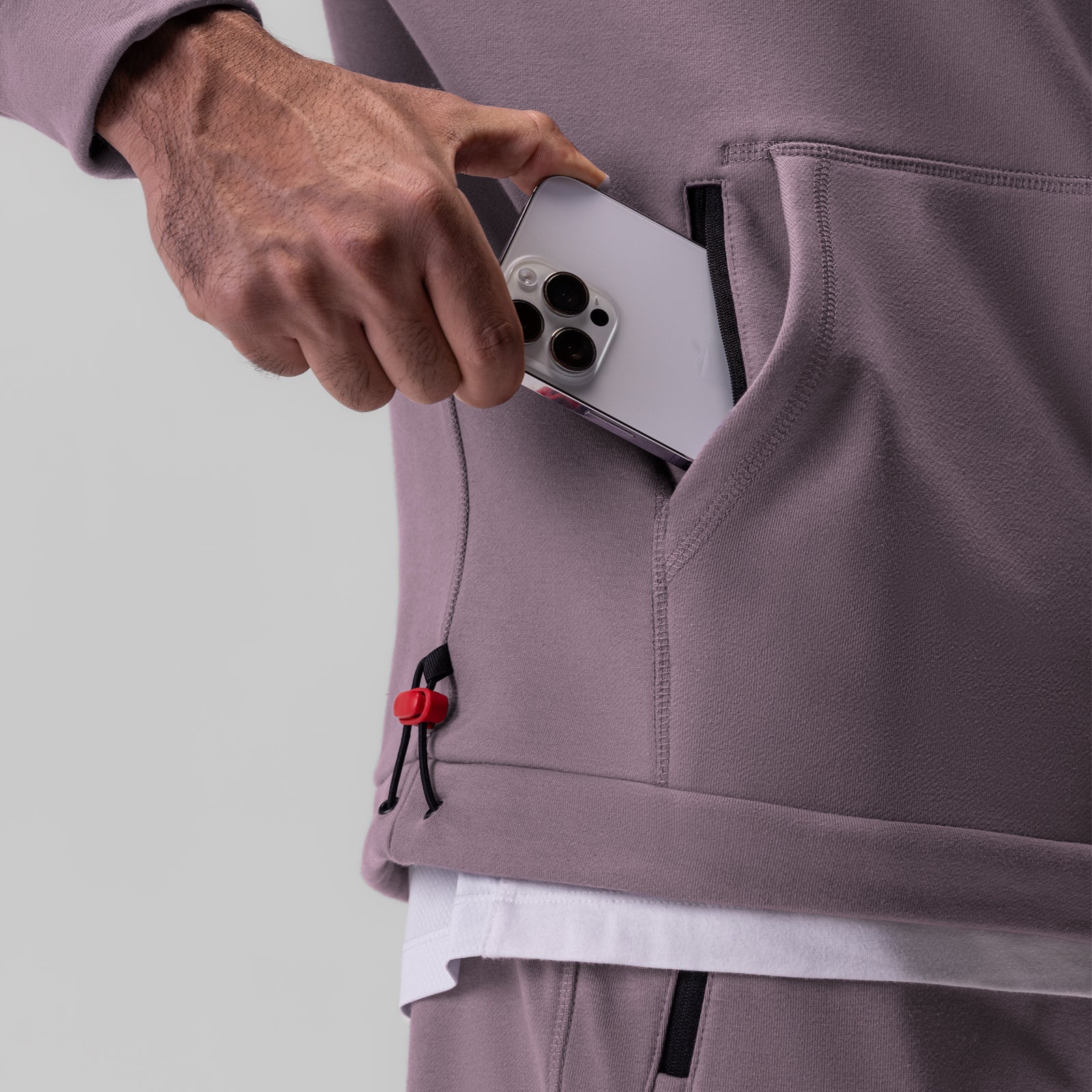 0905. Tech-Terry™ Weather-Ready Training Hoodie - Moonscape "ASRV" - Image 6