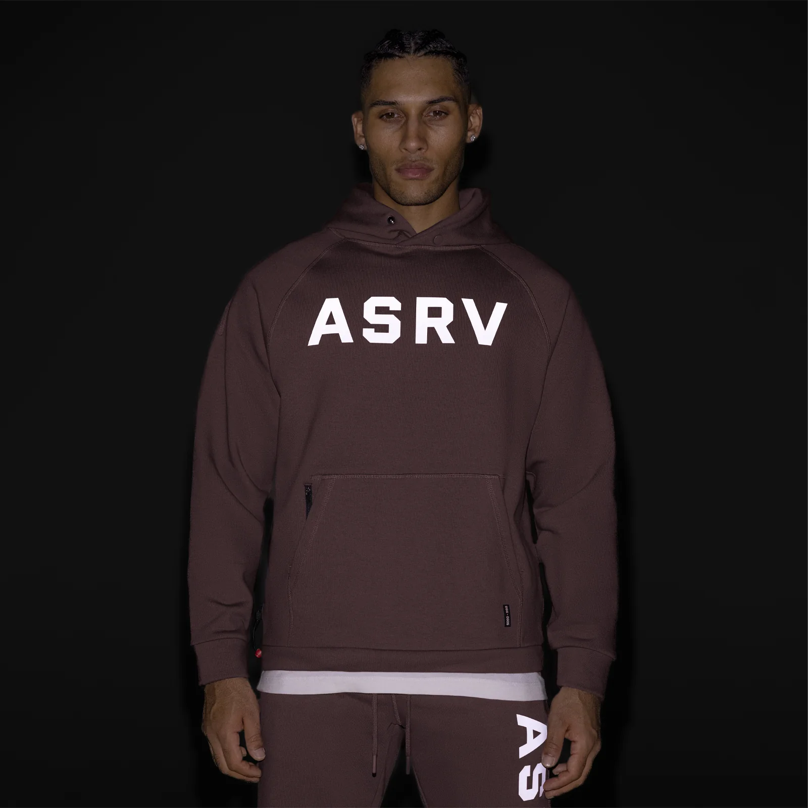0905. Tech-Terry™ Weather-Ready Training Hoodie - Nightshade "ASRV" - Image 3