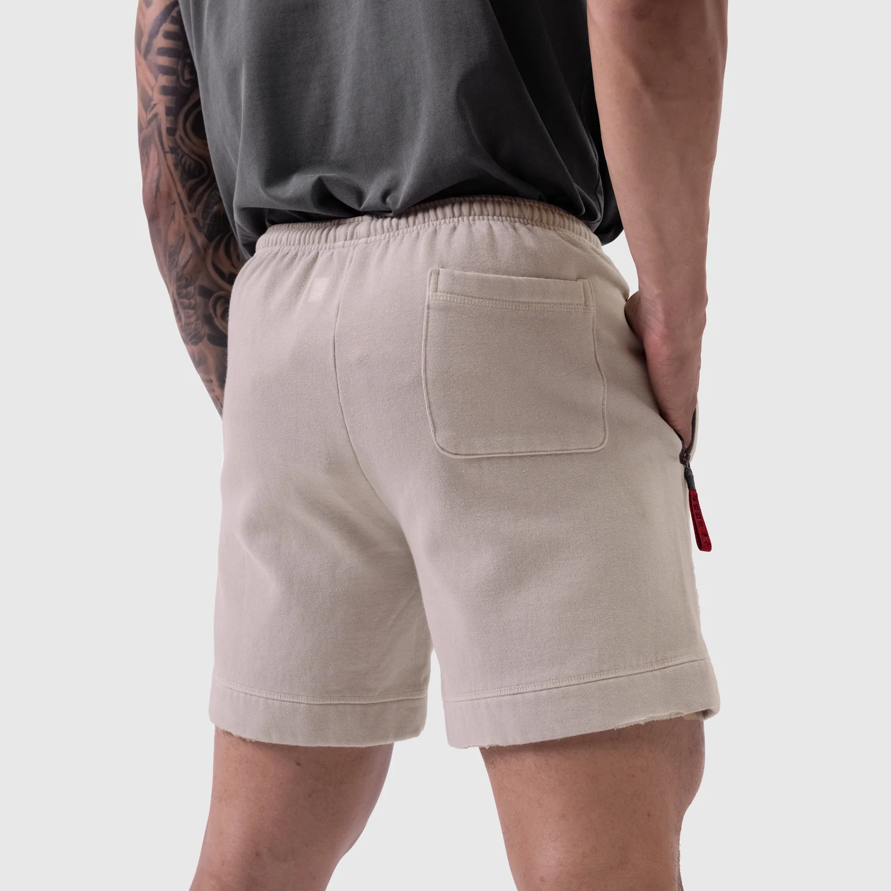 0921. Tech Essential™ Sweat Short - Faded Chai - Image 4
