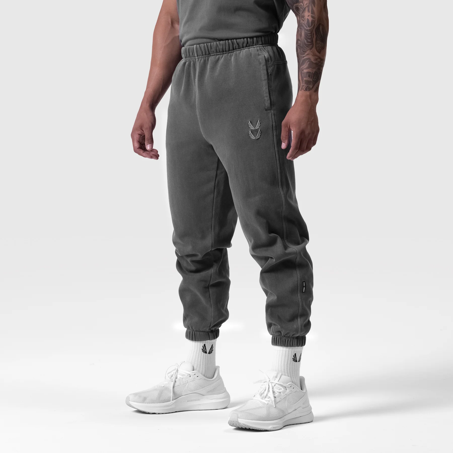 0922. Tech Essential™ Sweats - Faded Grey - Image 2